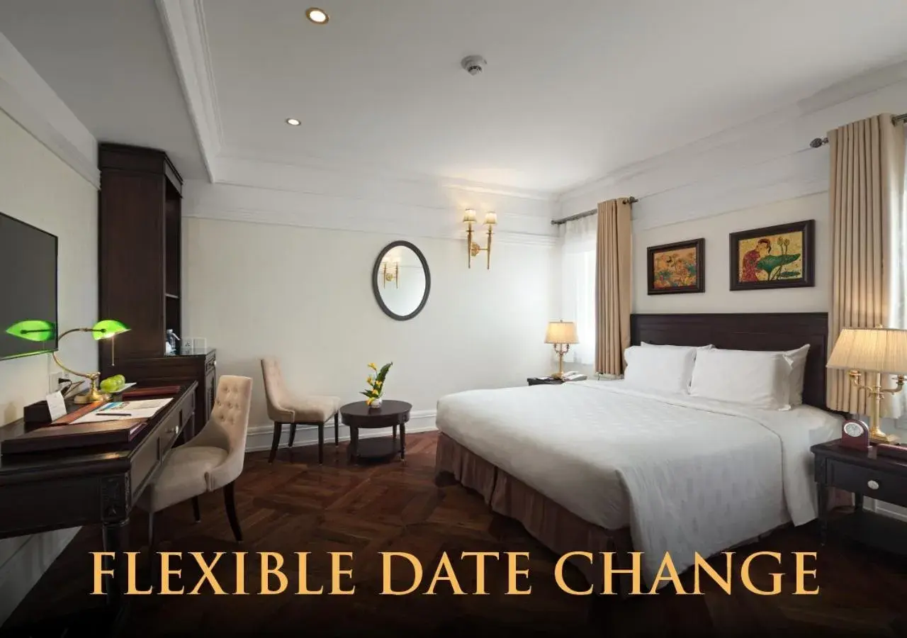 Premium Deluxe city view in Silk Path Boutique Hanoi Premium Deluxe city view in Silk Path Boutique Hanoi