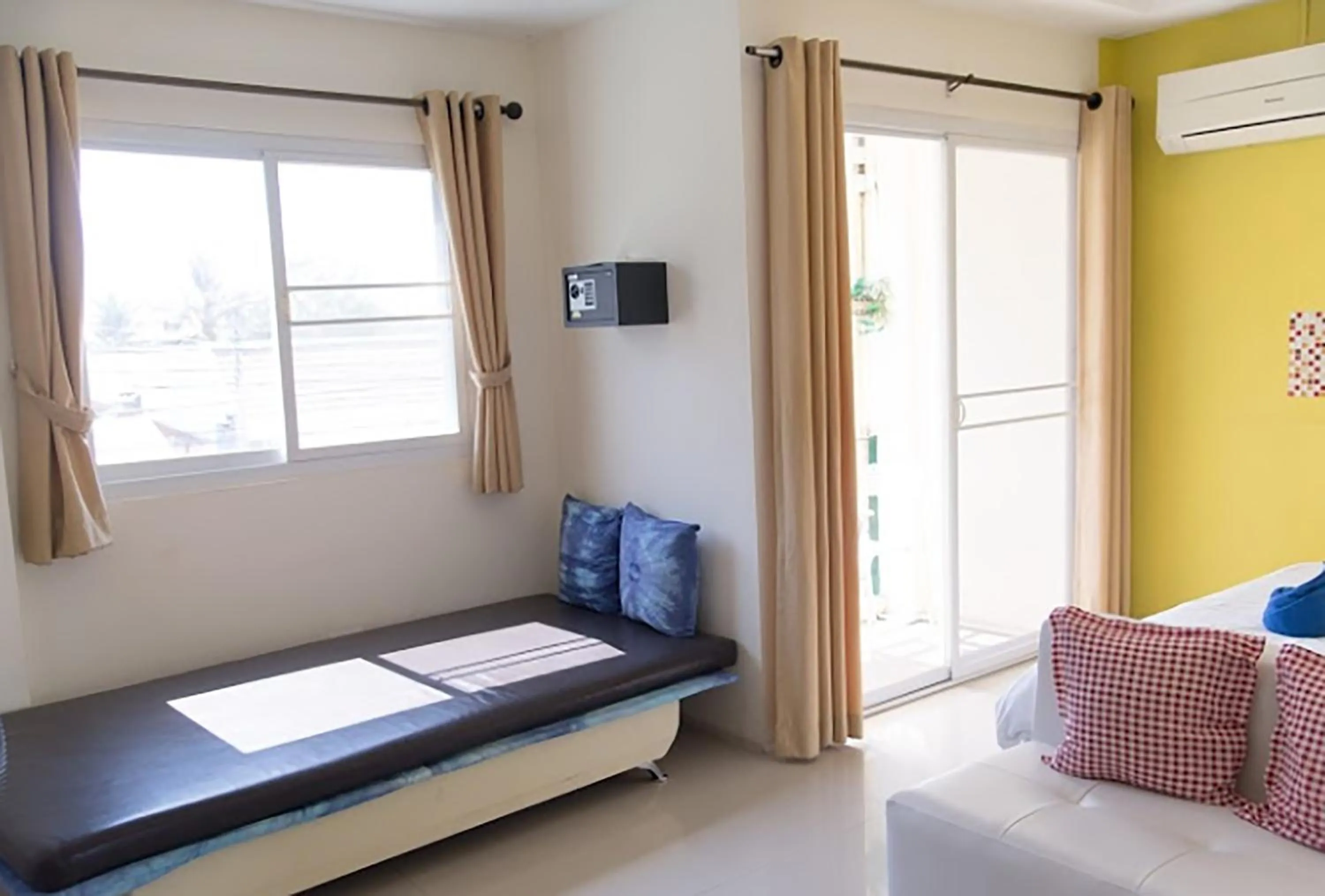 Seating area, Bed in Lotus Suite Hua Hin