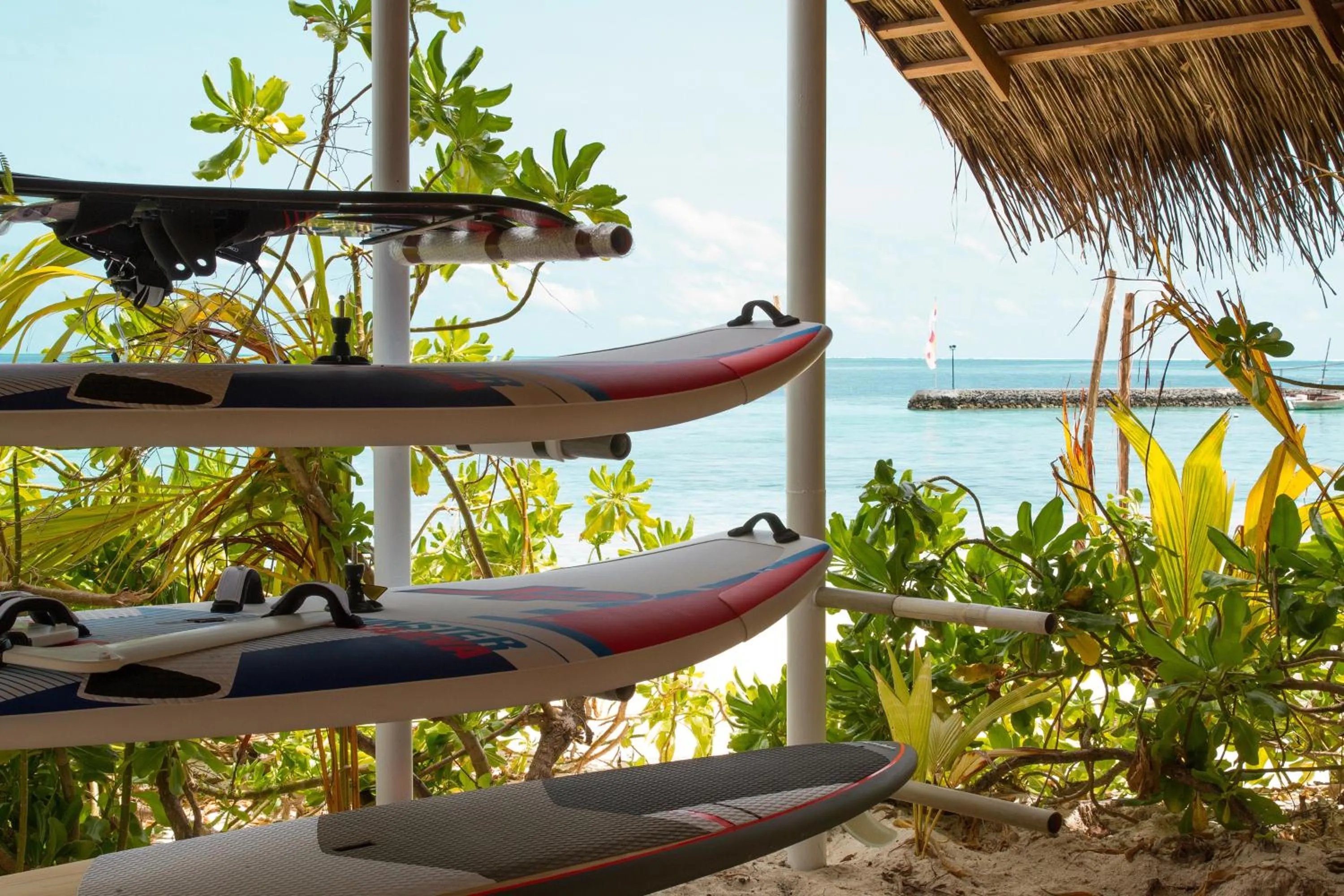 Windsurfing in Eriyadu Island Resort