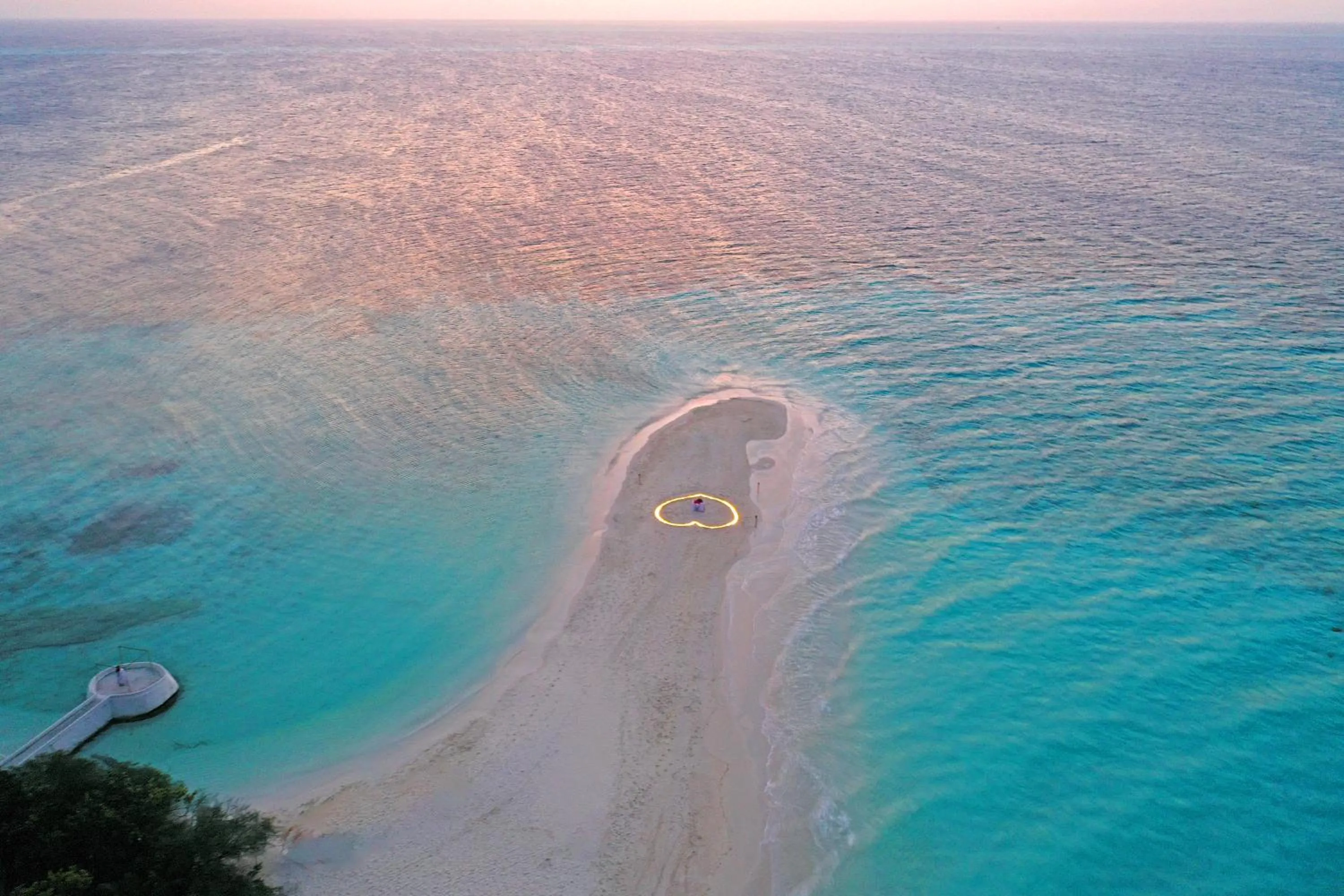 Bird's eye view in Eriyadu Island Resort
