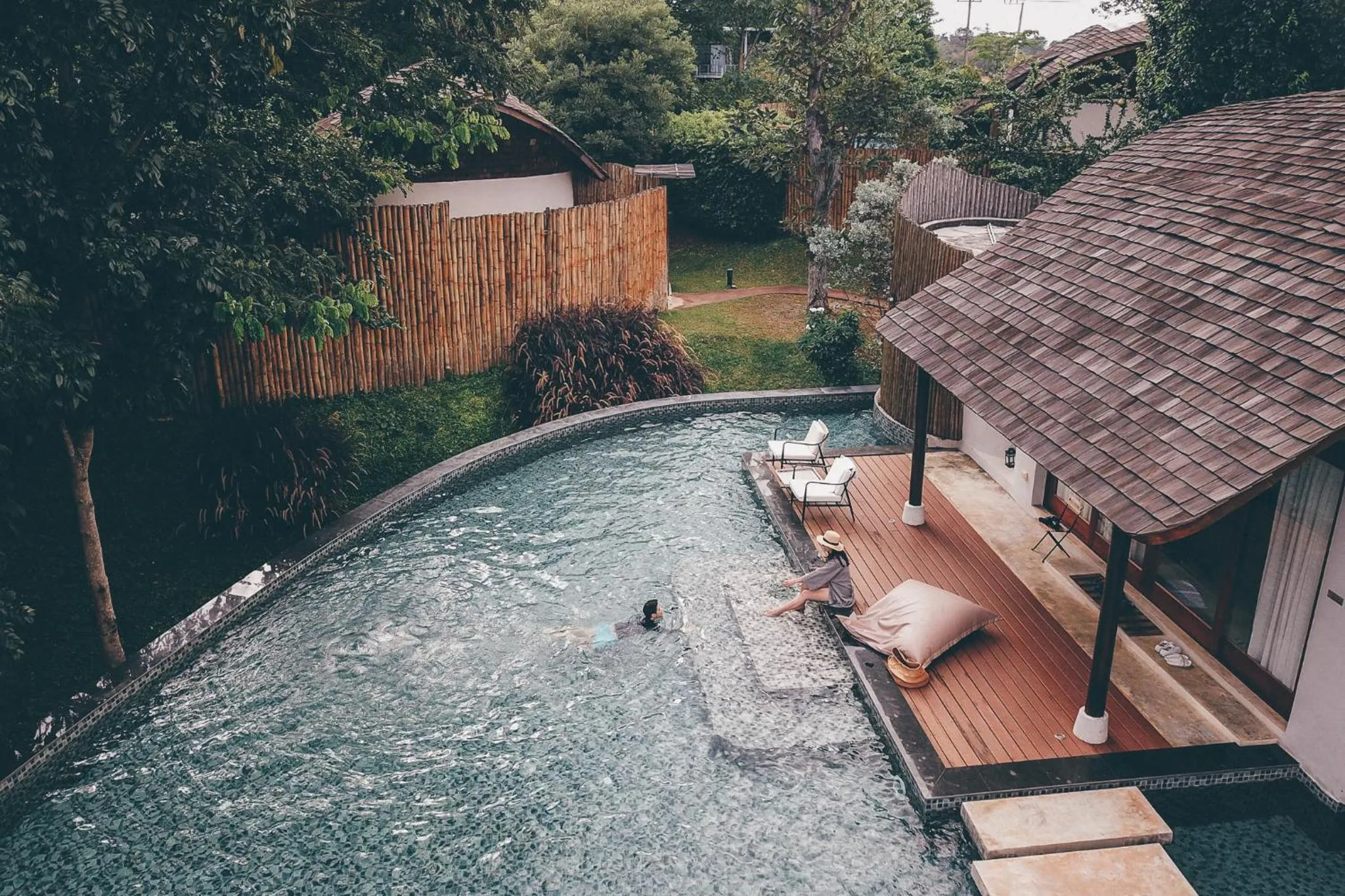Swimming pool in Boribot Pool Resort
