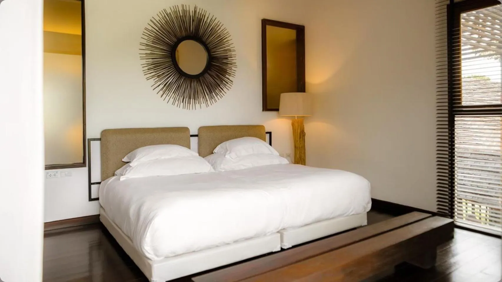 Bed in Boribot Pool Resort