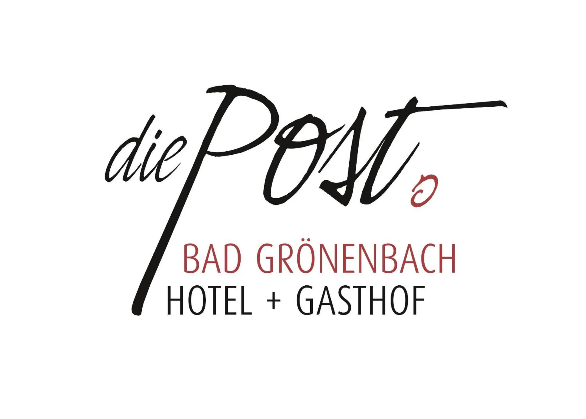 Property logo or sign in die Post Hotel mit Self Check-In
