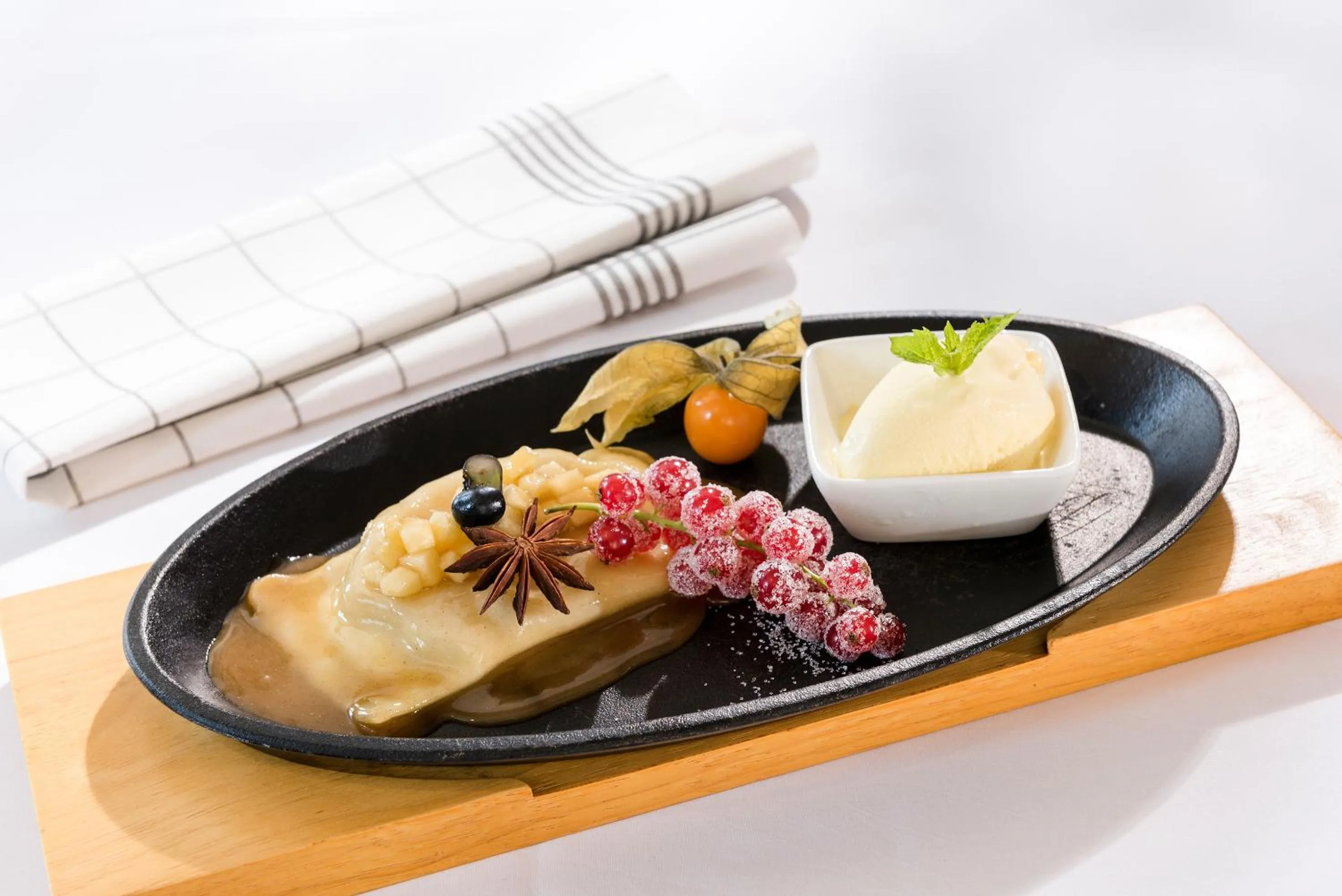 Food close-up in die Post Hotel mit Self Check-In