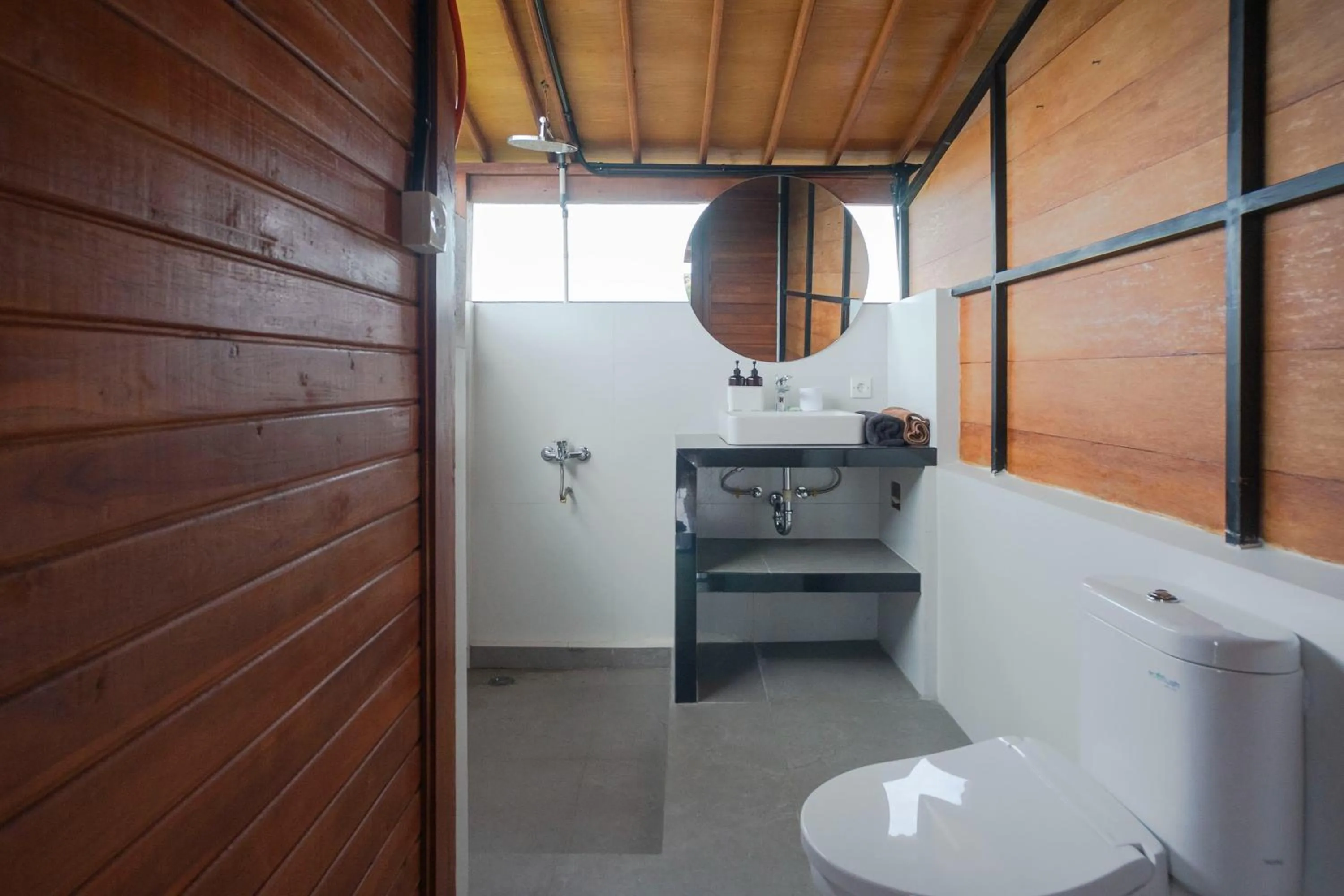 Bathroom in Sky Apartments and Suites