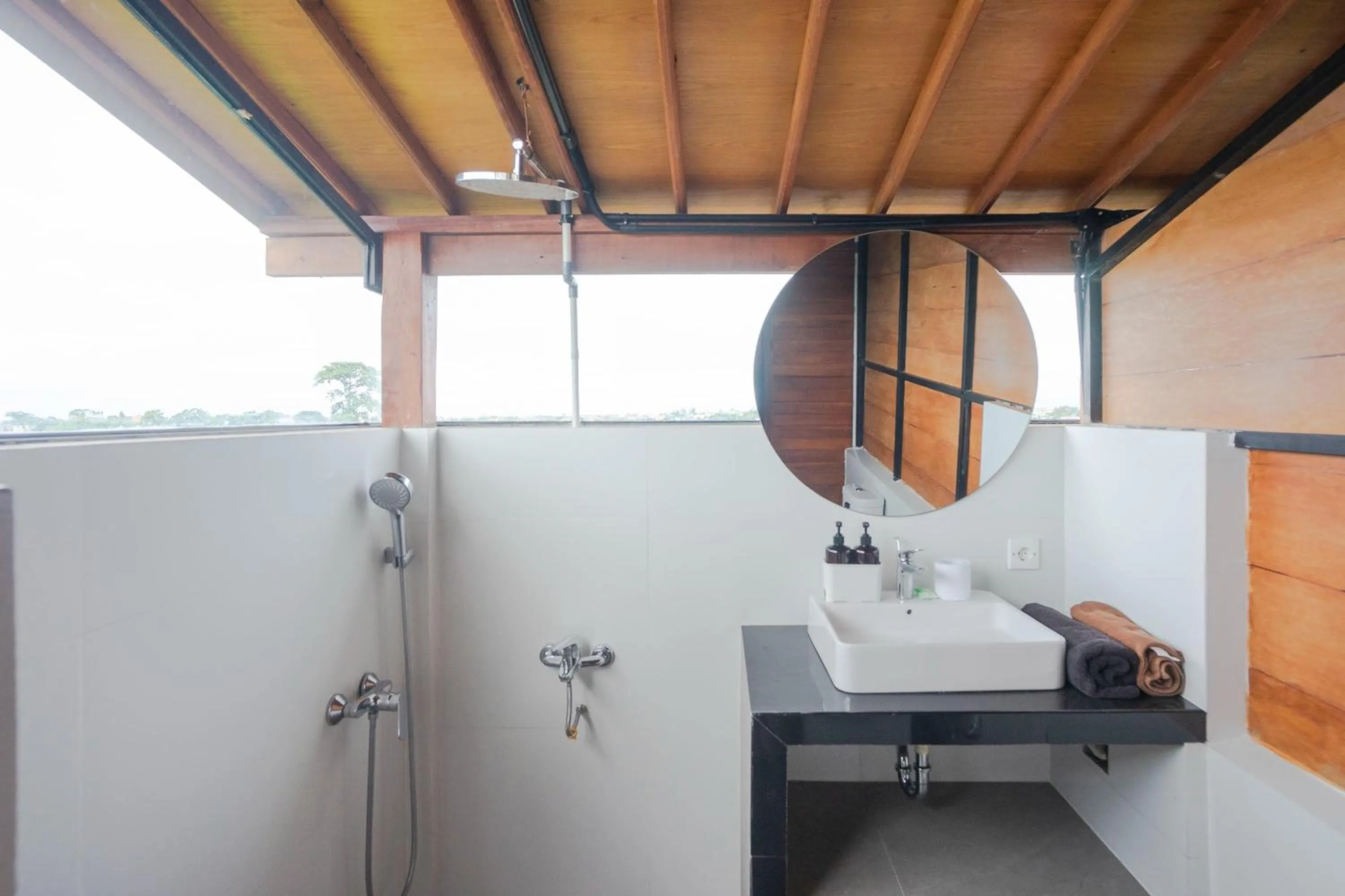 Bathroom in Sky Apartments and Suites
