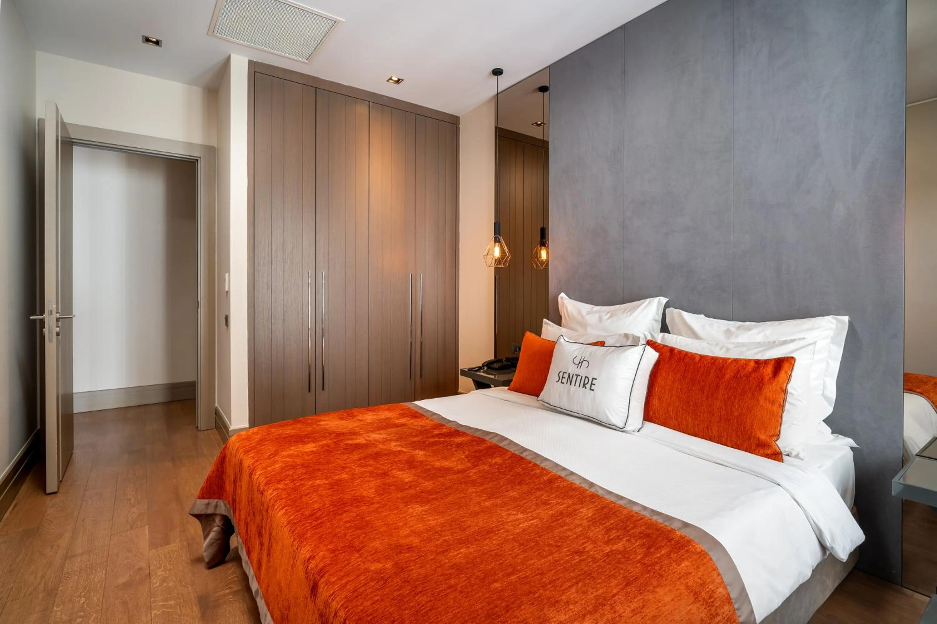 Bed in Sentire Hotels & Residences Taksim
