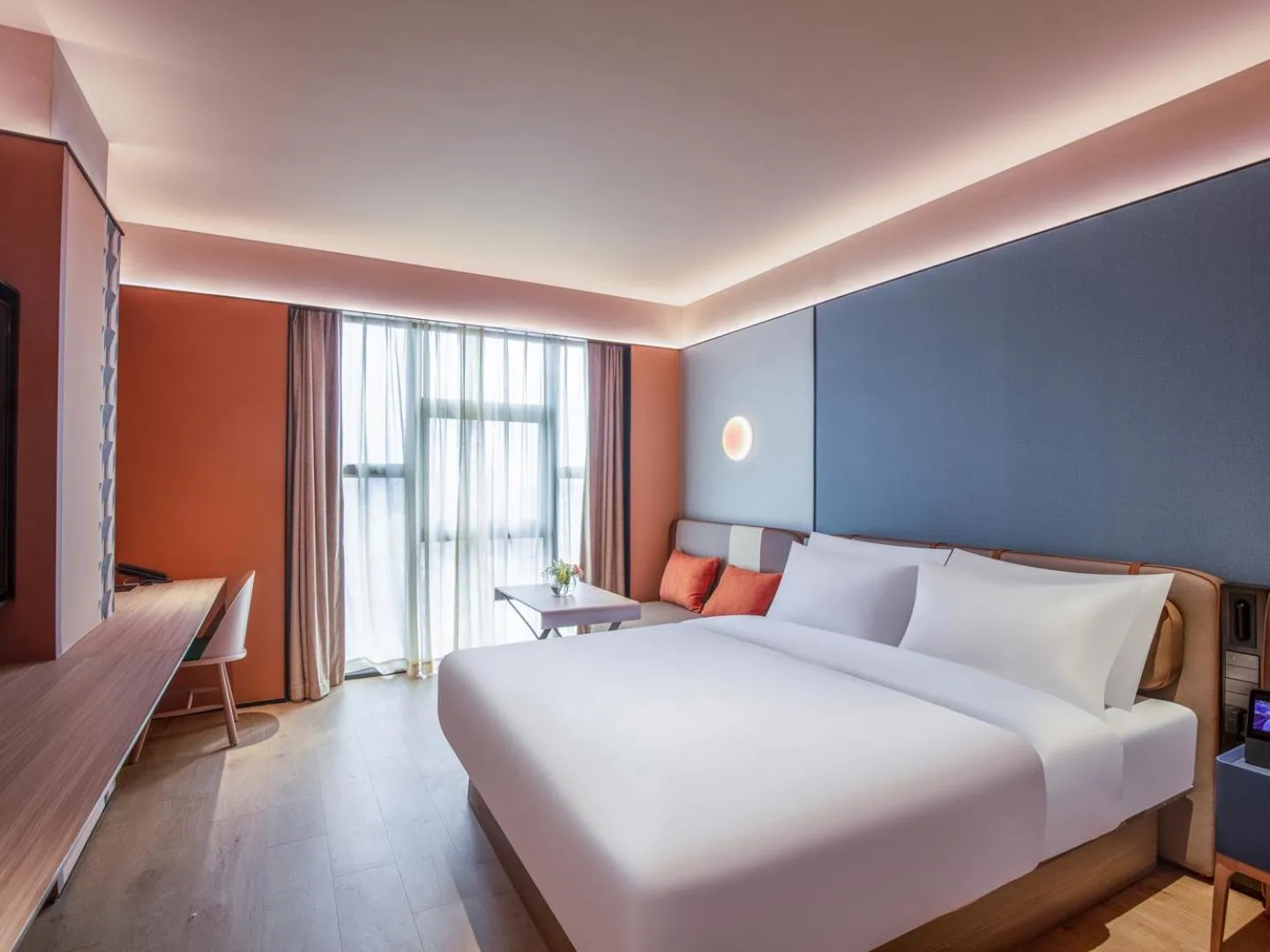 Bed in Orange Hotel Beijing Changping Future Science City
