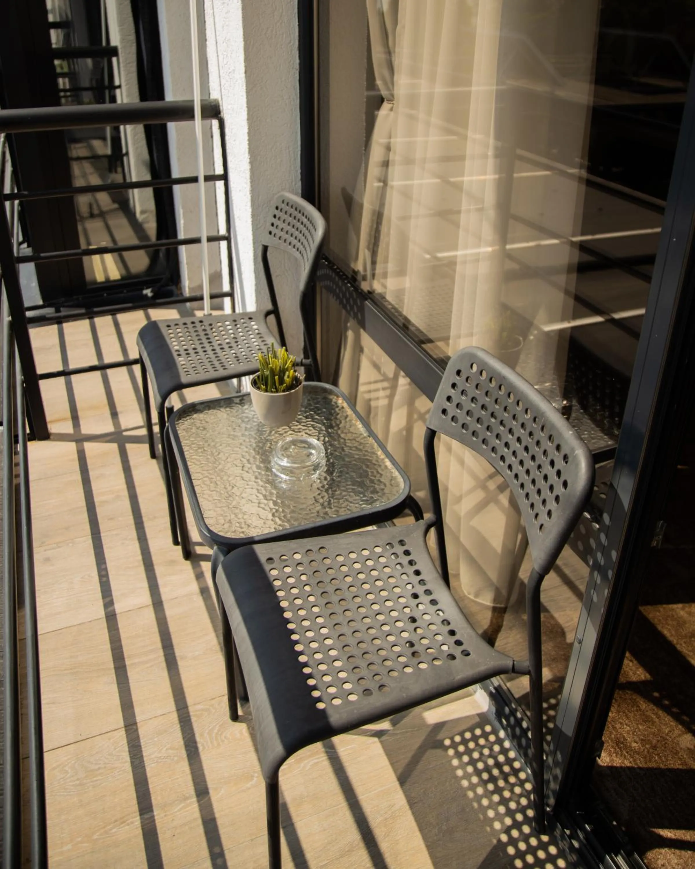 Balcony/Terrace in Guest House Panorama Aqualux with Free Parking