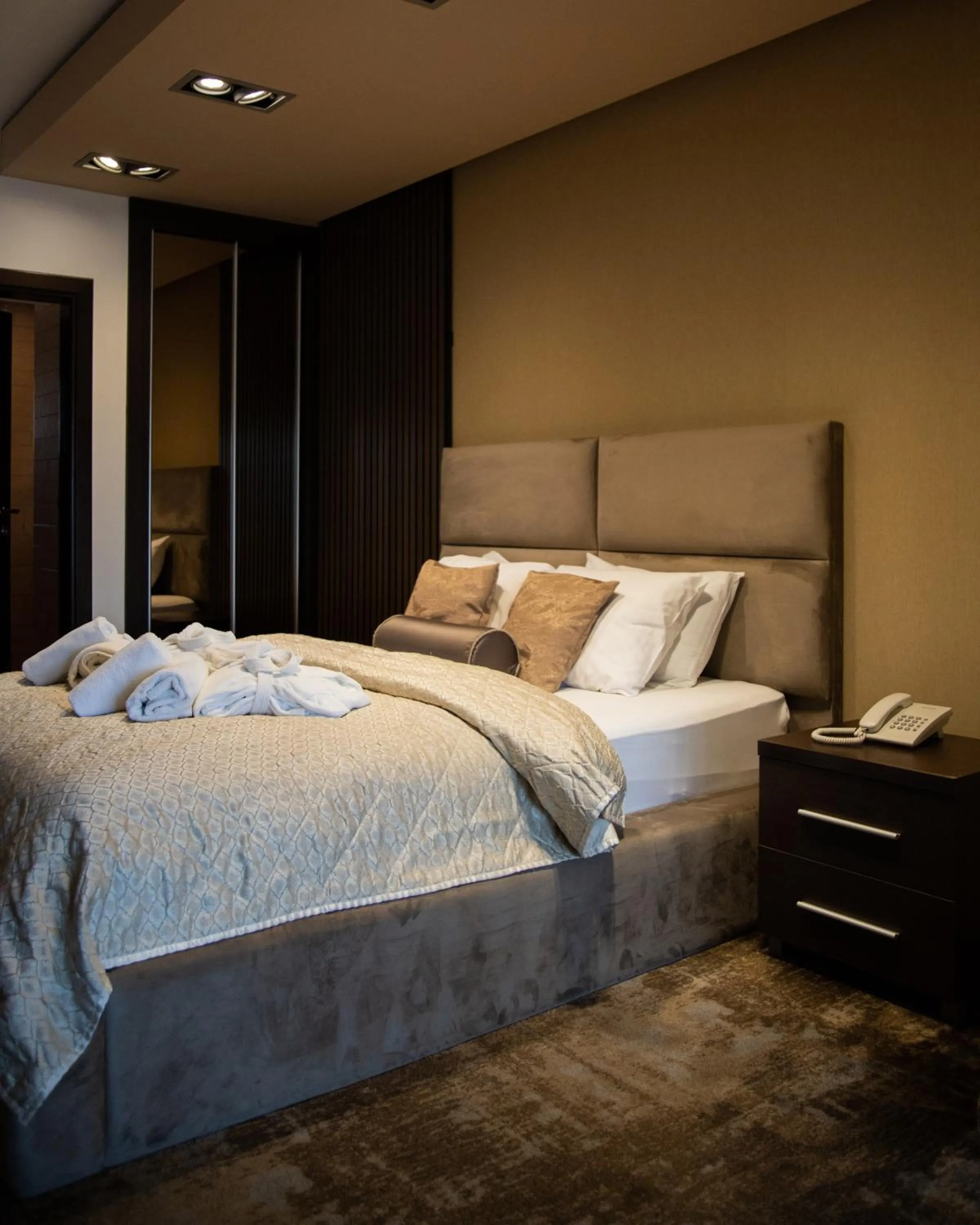 Bed in Guest House Panorama Aqualux with Free Parking