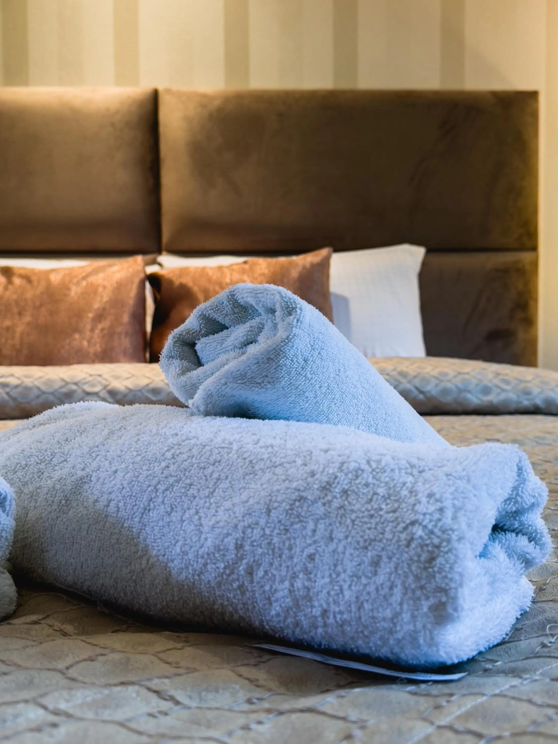 towels, Bed in Guest House Panorama Aqualux with Free Parking