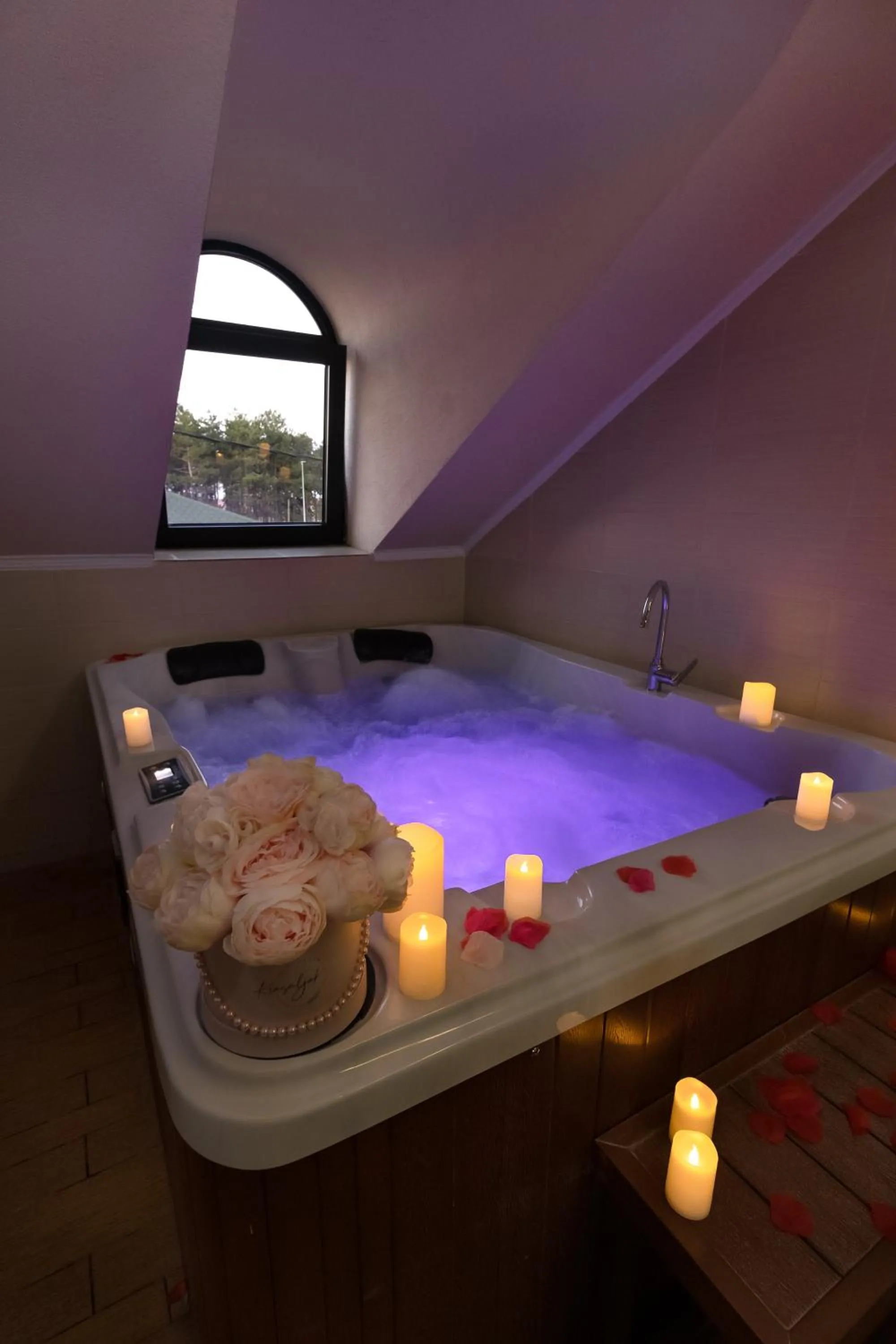 Spa and wellness centre/facilities in Guest House Panorama Aqualux with Free Parking