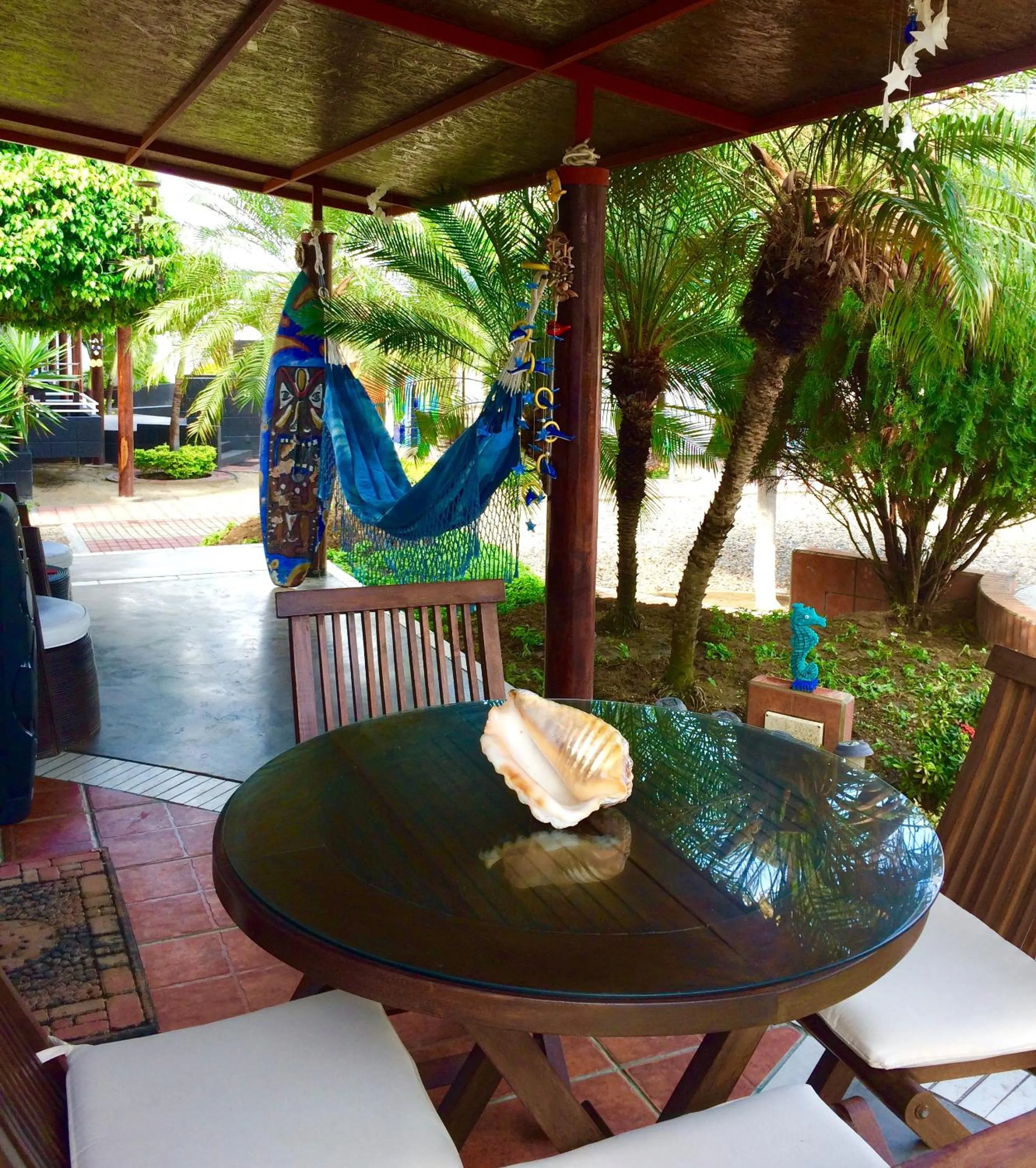 Lobby or reception in Hotel Casa Playa Zorritos