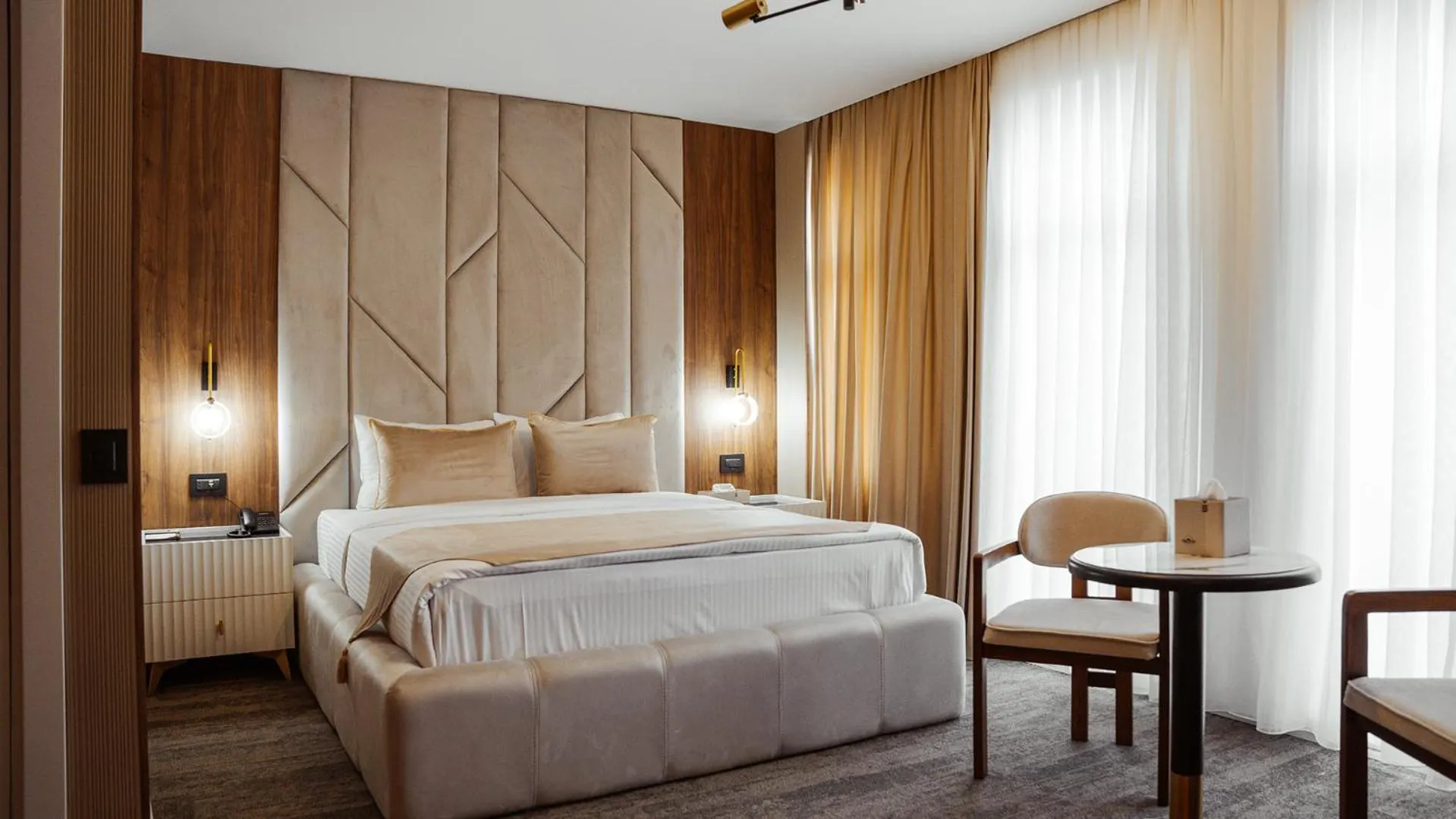 Photo of the whole room, Bed in White Breeze Hotel