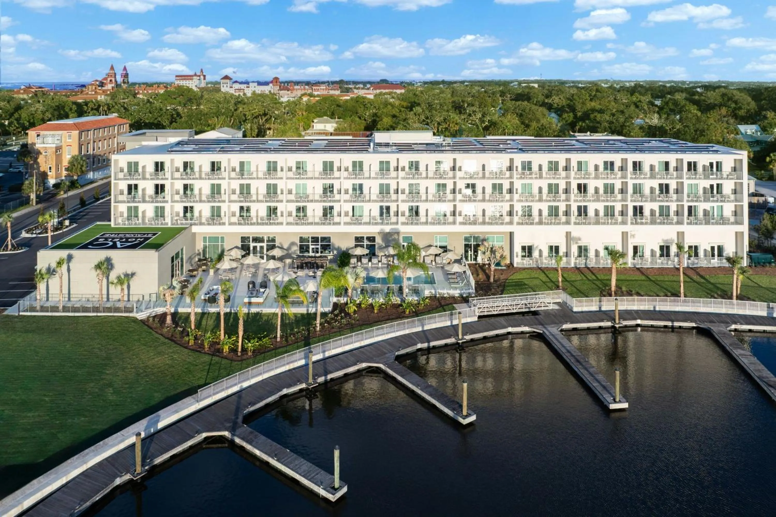 Property building in AC Hotel St Augustine Downtown