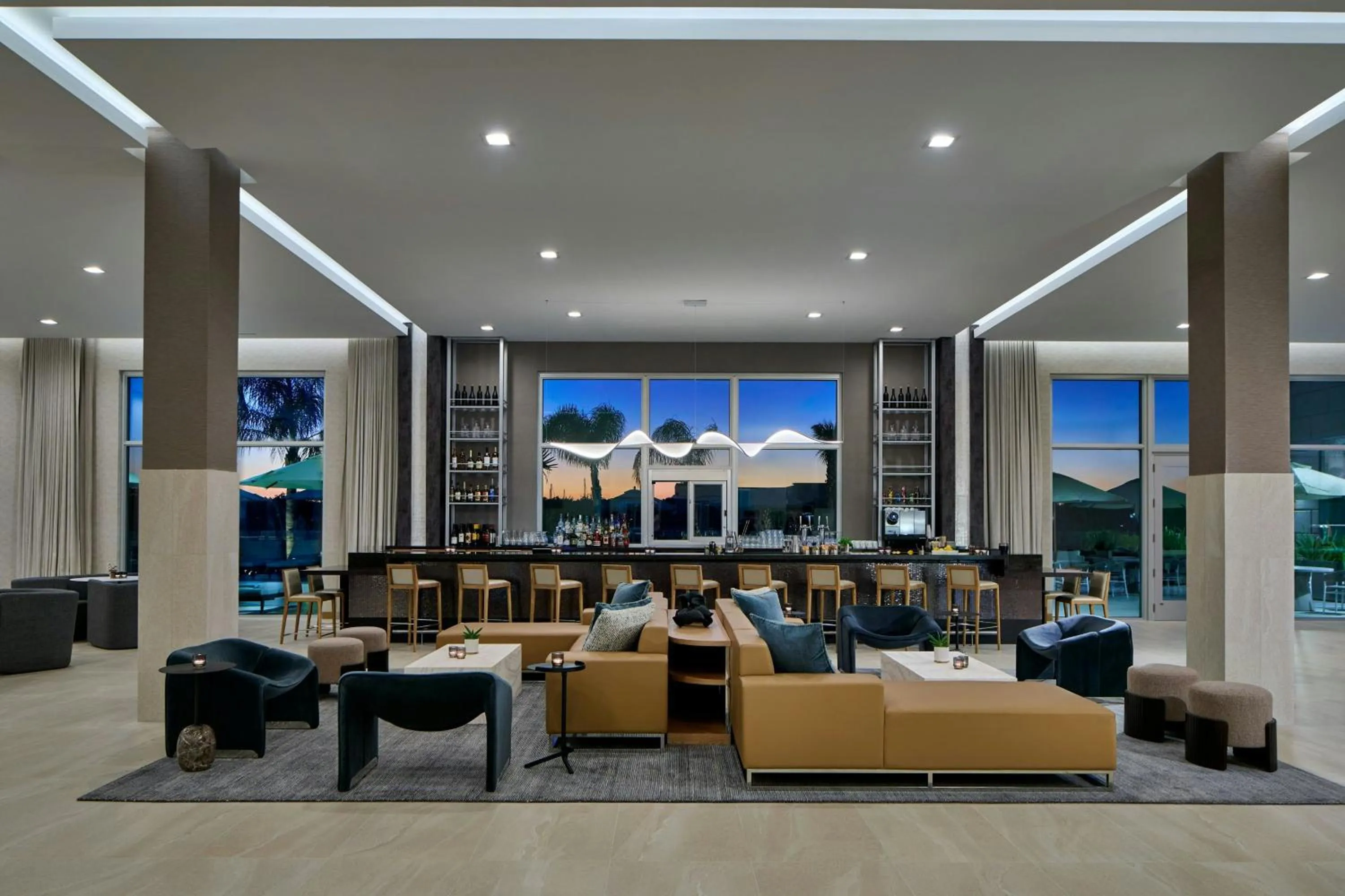 Lounge or bar in AC Hotel St Augustine Downtown