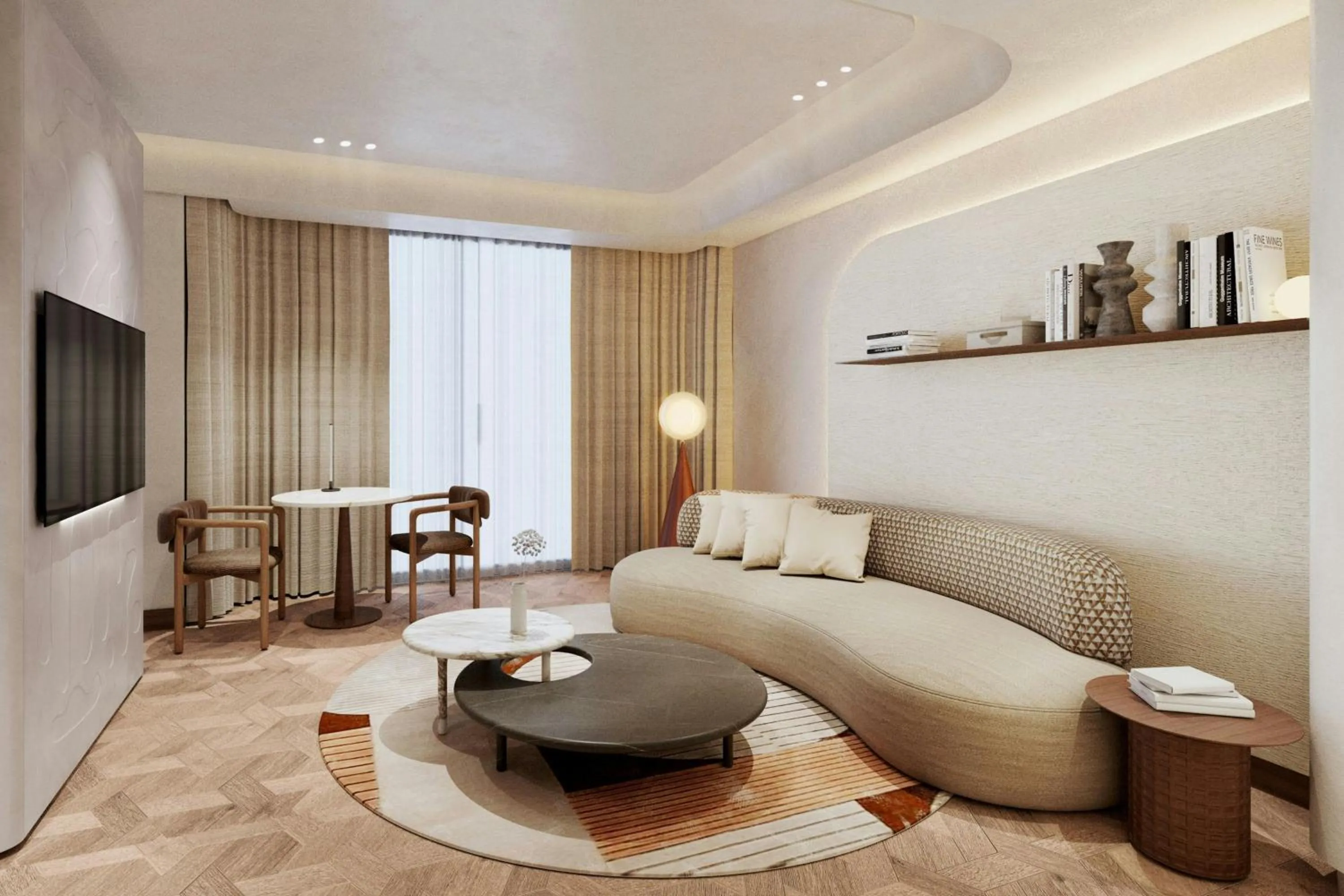 Living room in The Landmark Nicosia, Autograph Collection