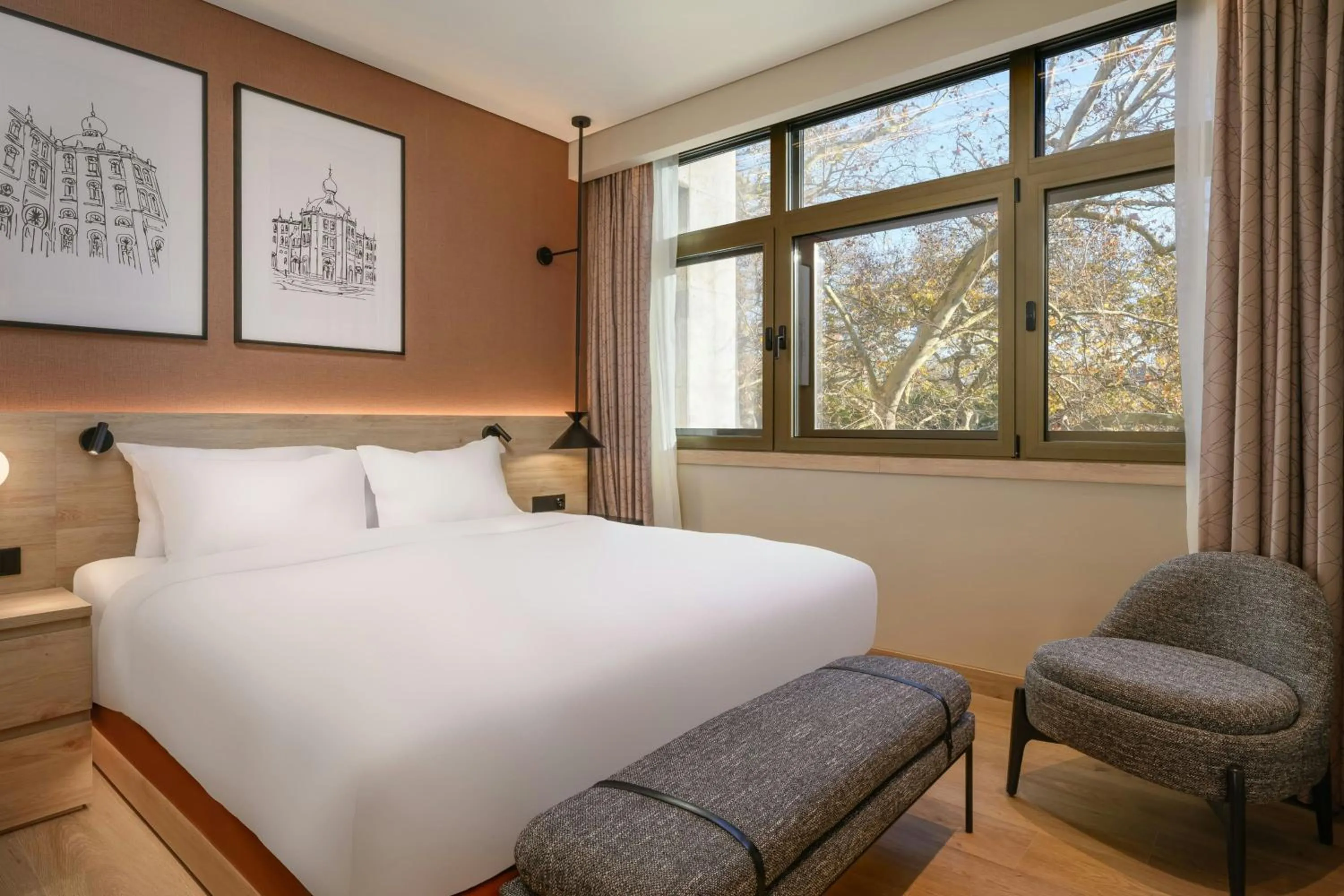 Bedroom, Bed in Residence Inn by Marriott Lisbon
