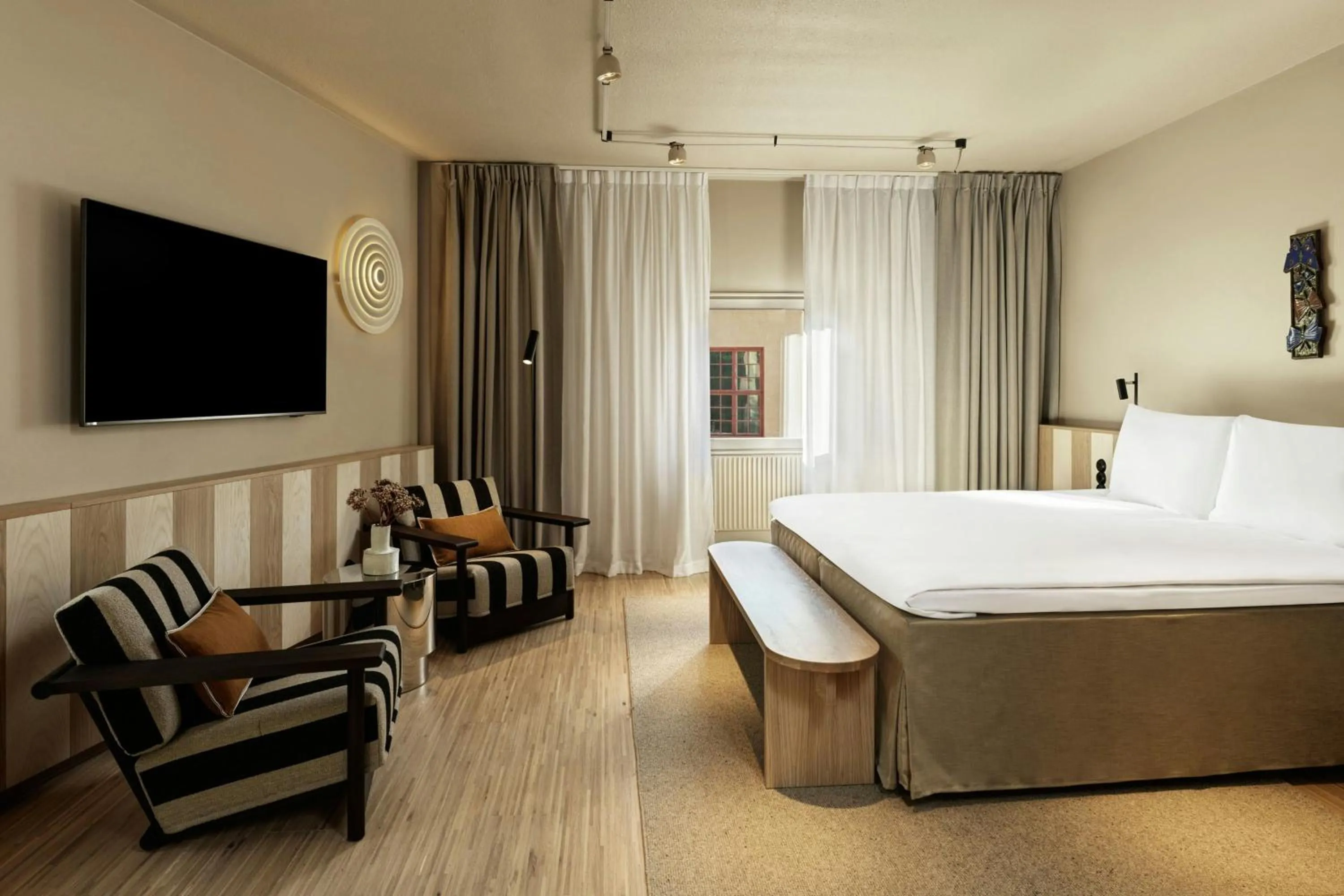 Photo of the whole room, Bed in Hagastrand, Autograph Collection