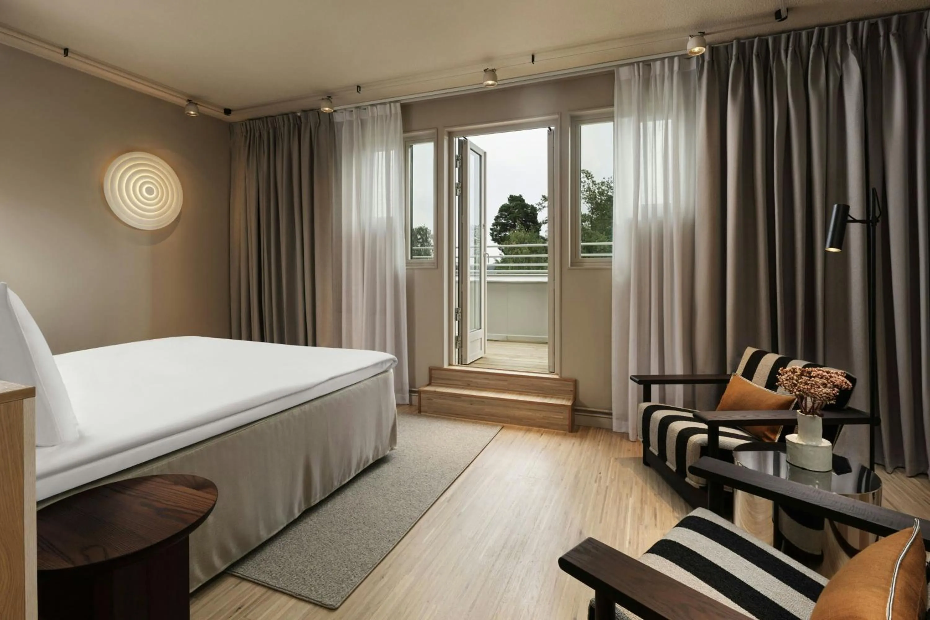 Photo of the whole room, Bed in Hagastrand, Autograph Collection