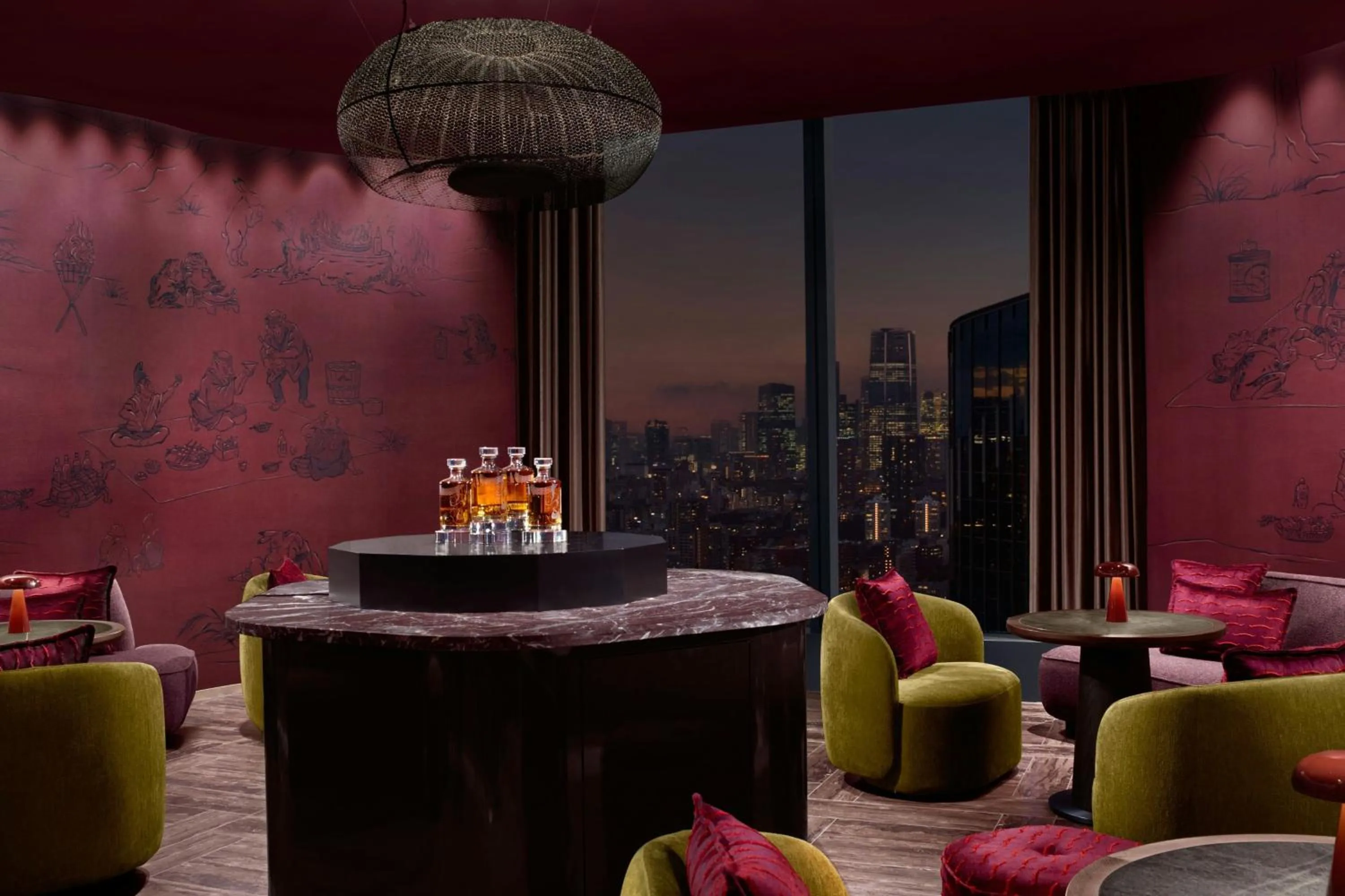 Lounge or bar in JW Marriott Hotel Tokyo