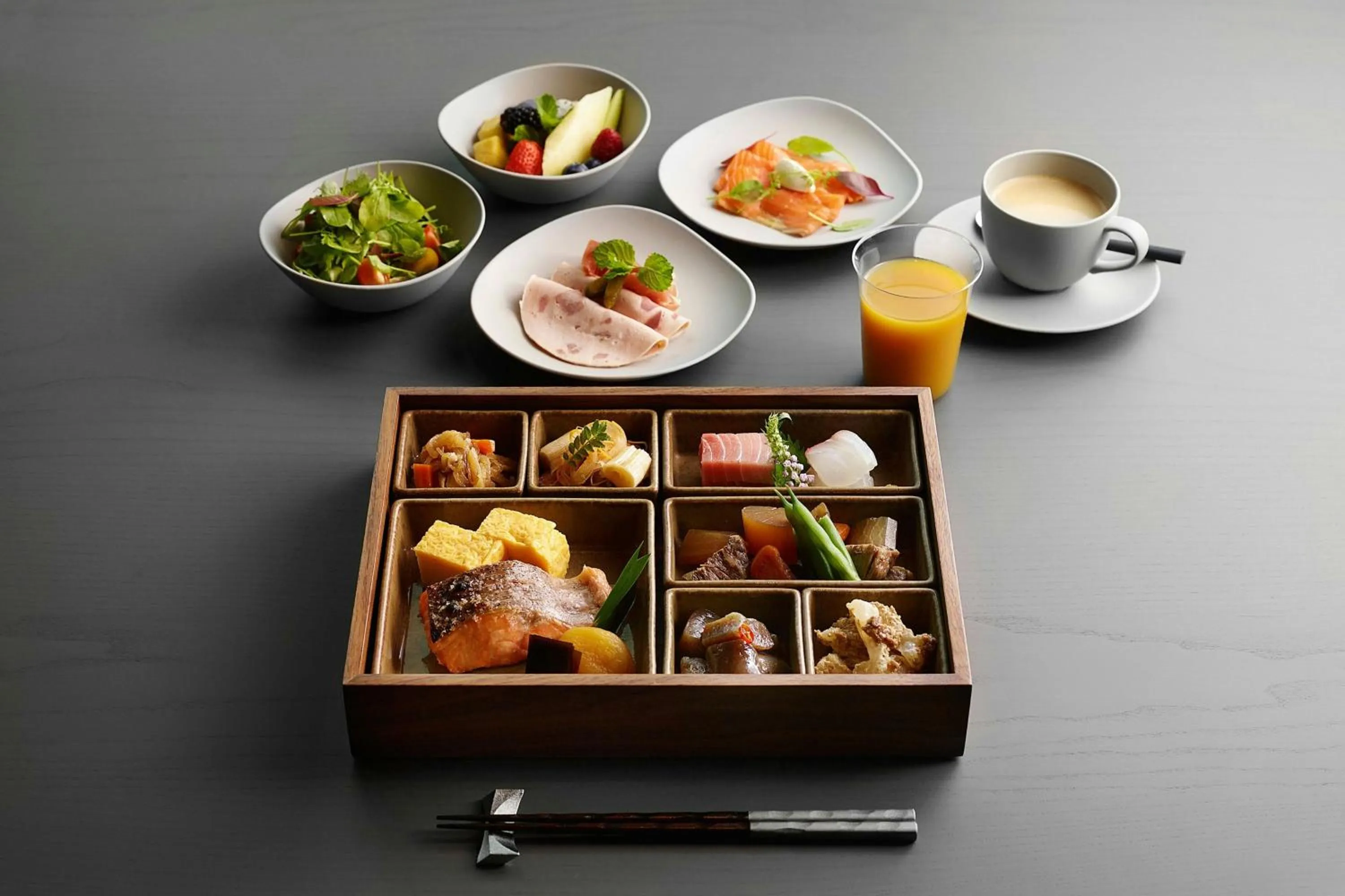 Breakfast in JW Marriott Hotel Tokyo