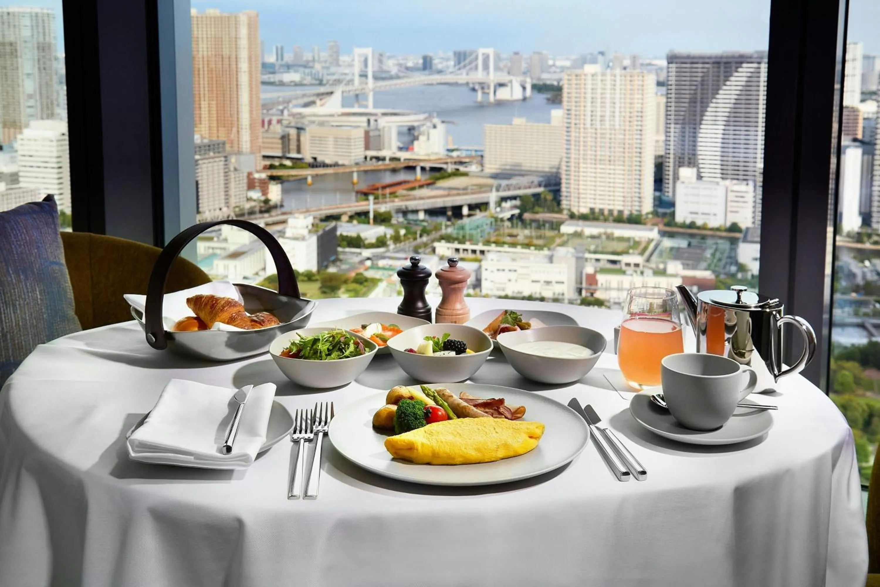 Breakfast in JW Marriott Hotel Tokyo