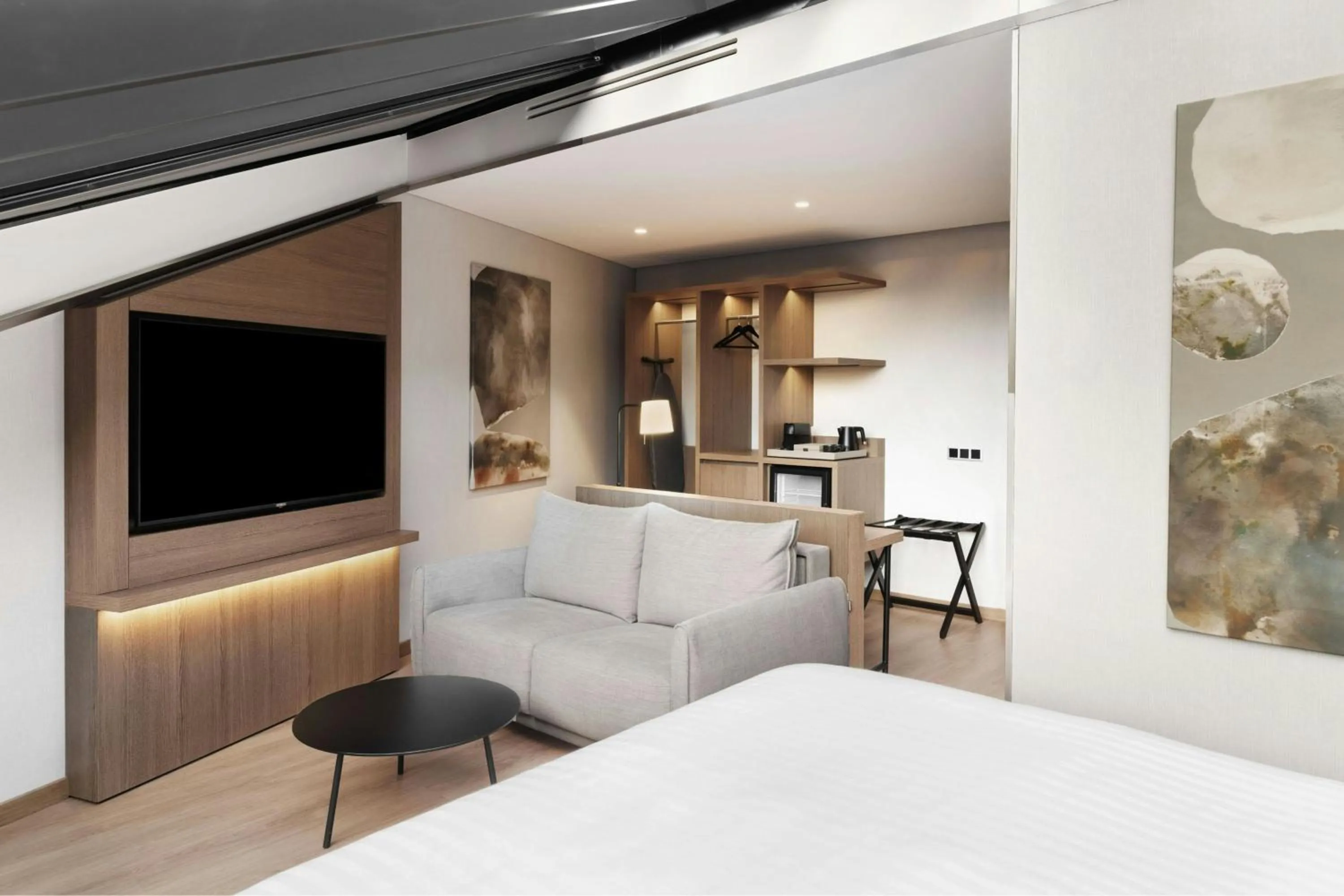 Photo of the whole room, Bed in AC Hotel by Marriott Vilnius