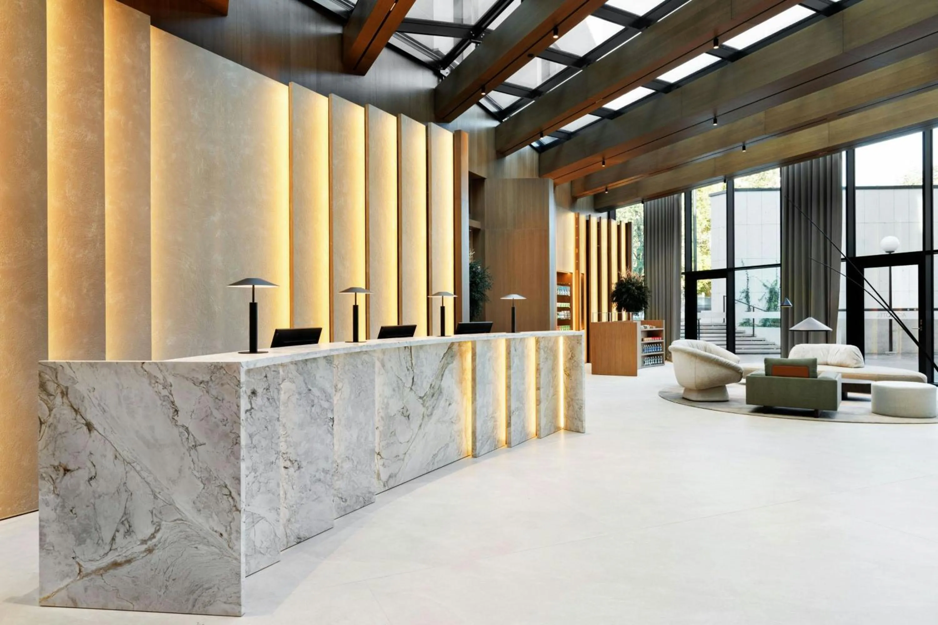Lobby or reception in AC Hotel by Marriott Vilnius