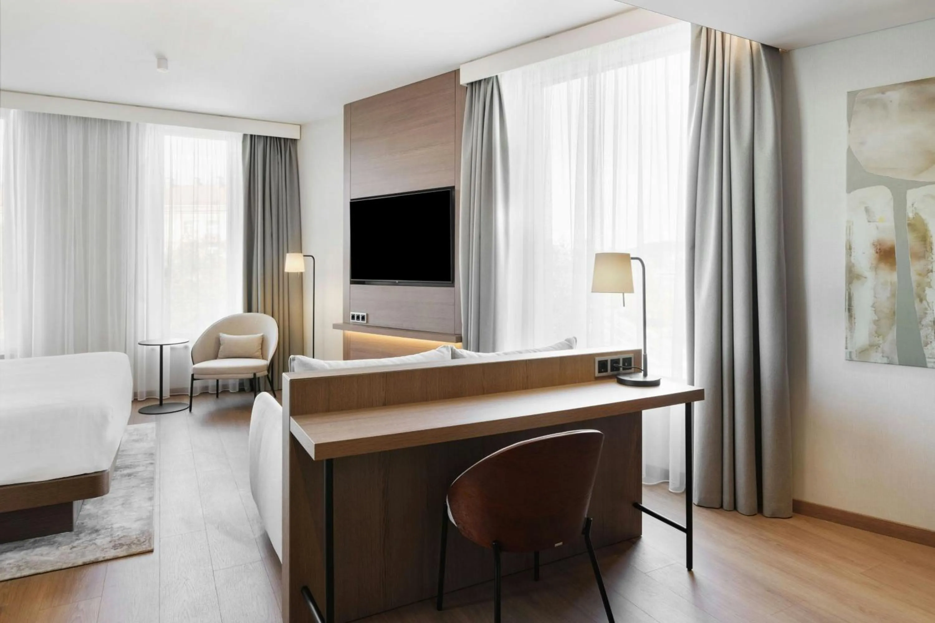 Photo of the whole room in AC Hotel by Marriott Vilnius