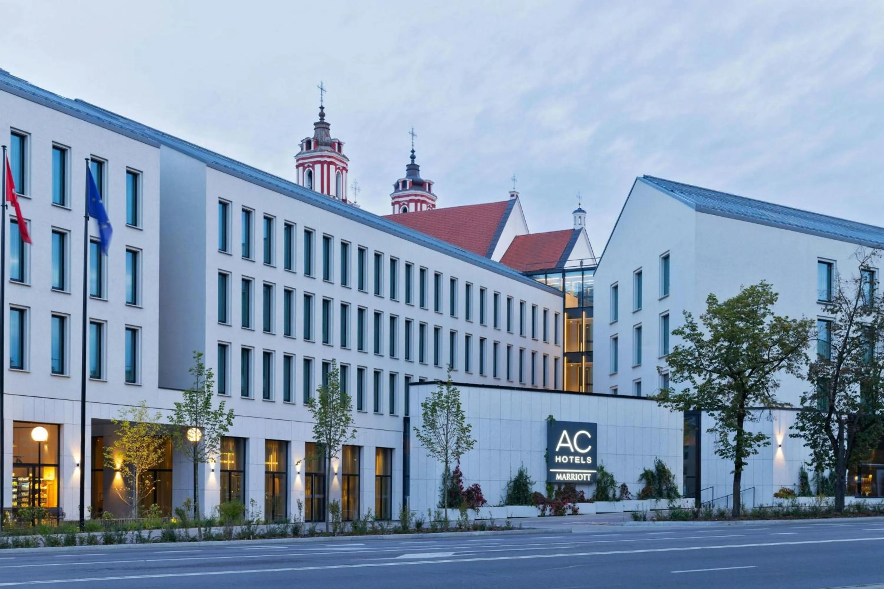 Property building in AC Hotel by Marriott Vilnius