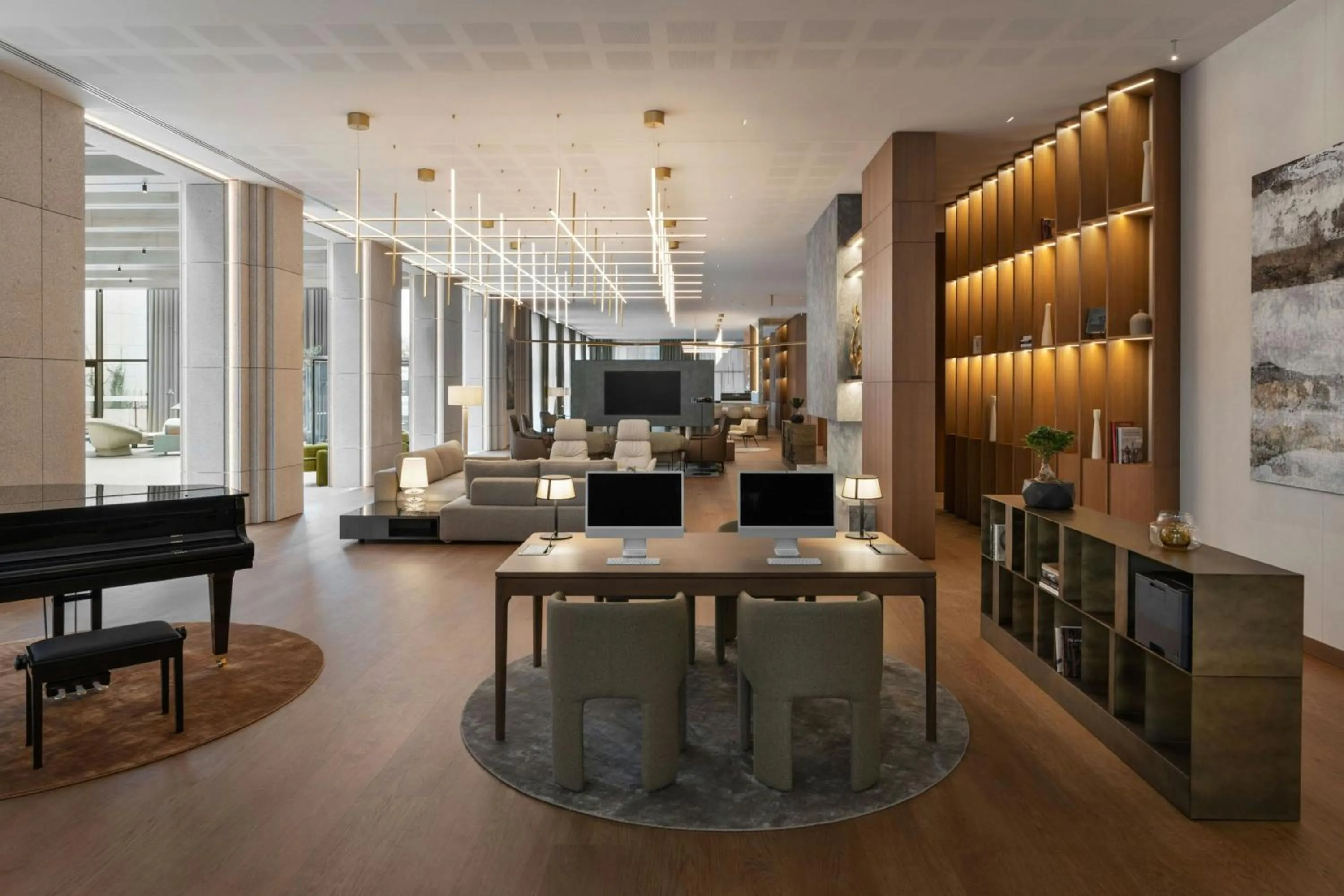 Lounge or bar in AC Hotel by Marriott Vilnius