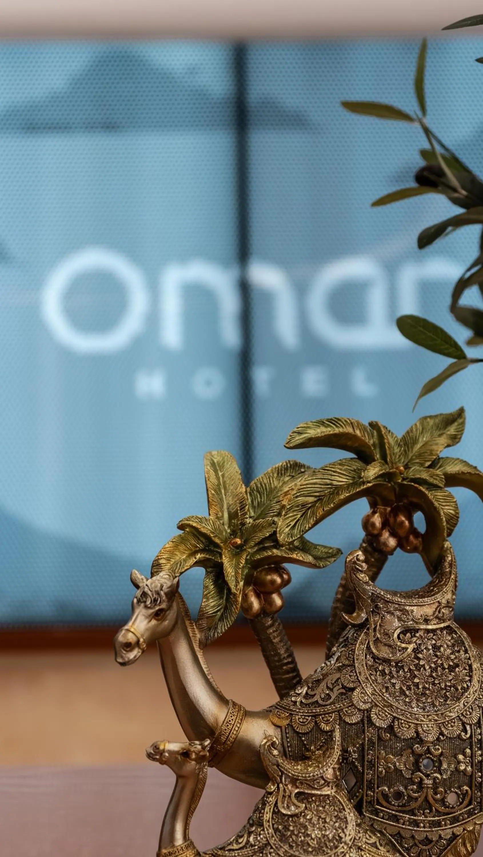 Lobby or reception in Omar Hotel