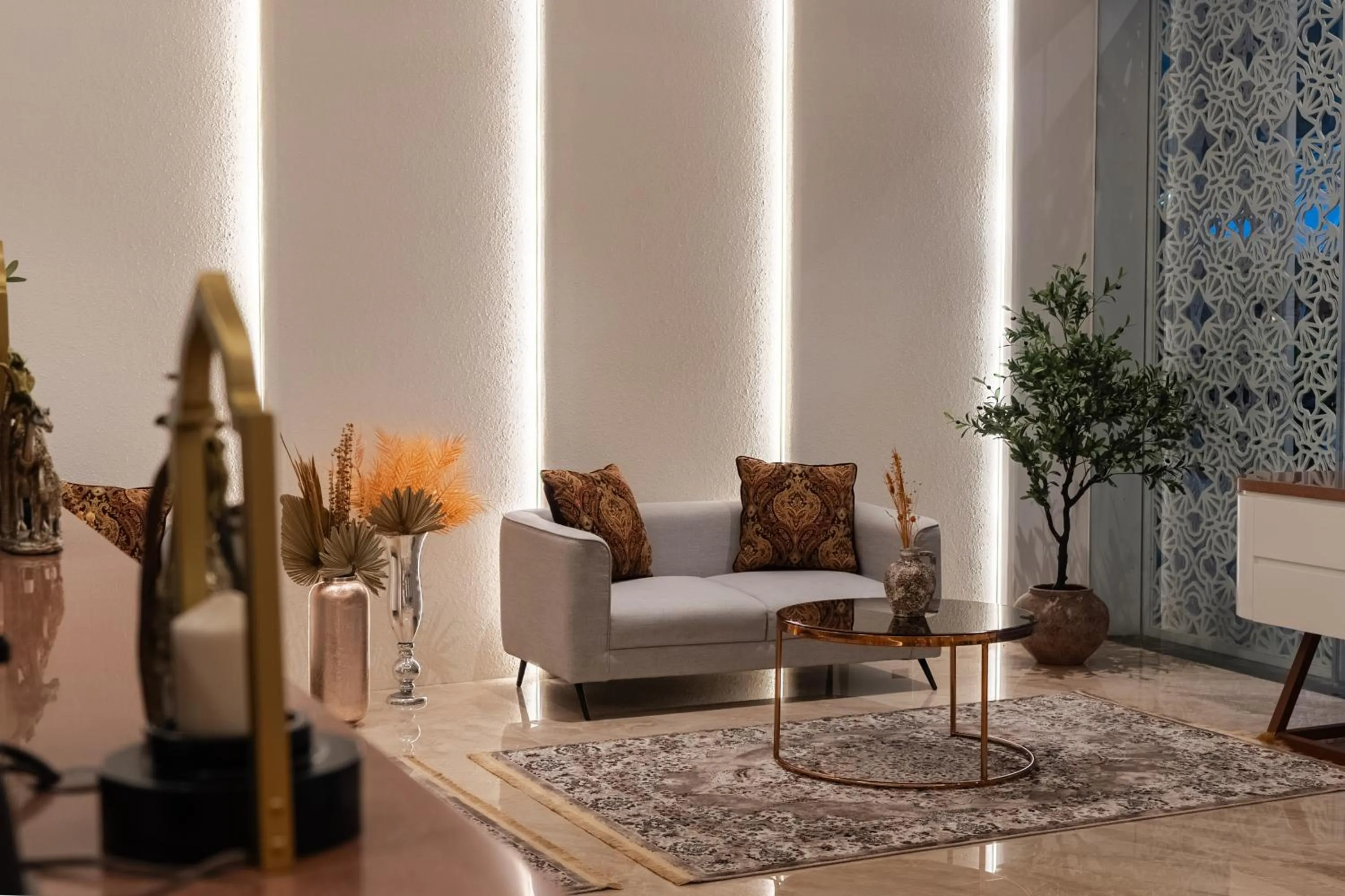 Lobby or reception in Omar Hotel