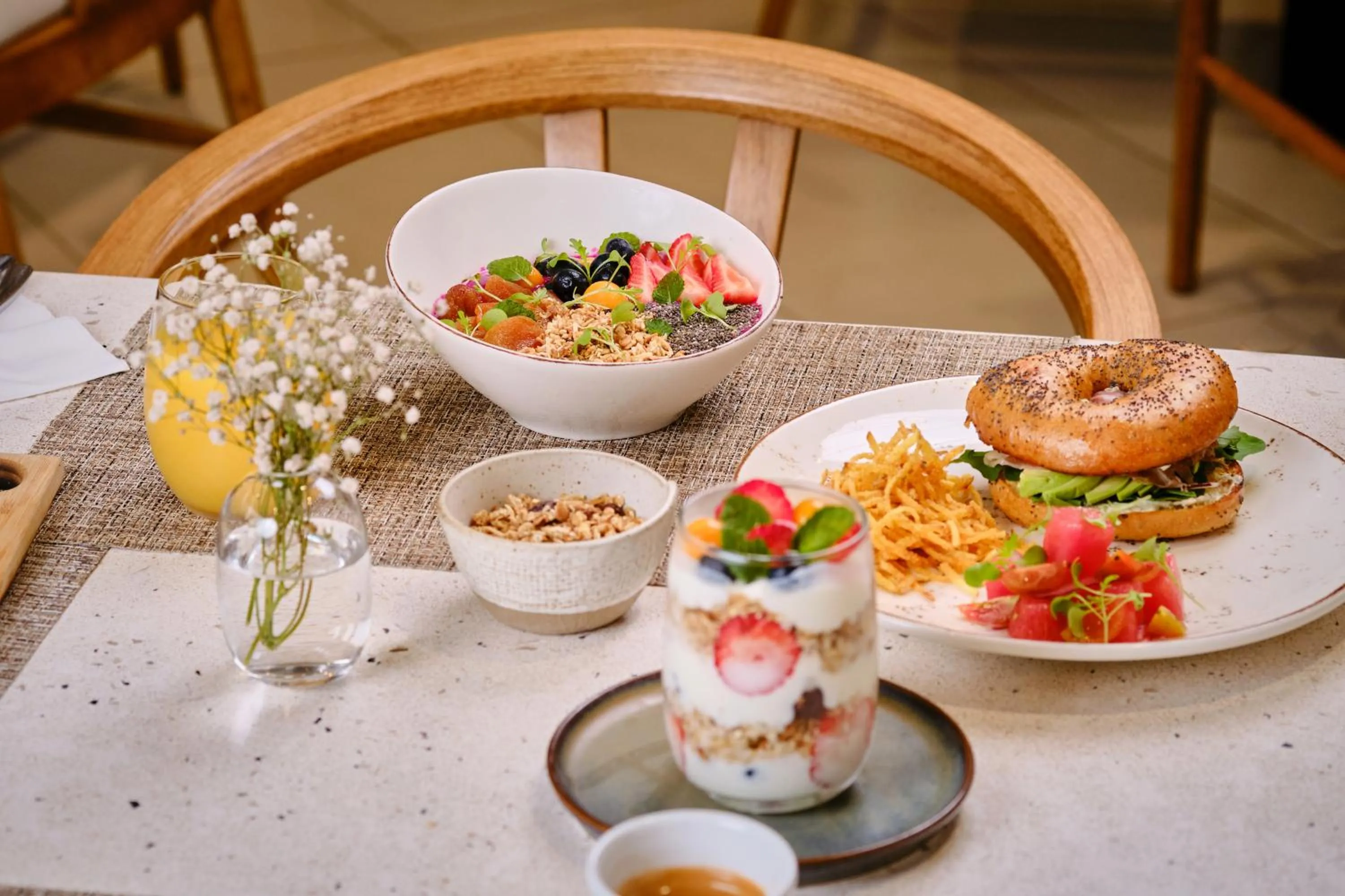 Restaurant/places to eat in Ocotea Boutique Hotel