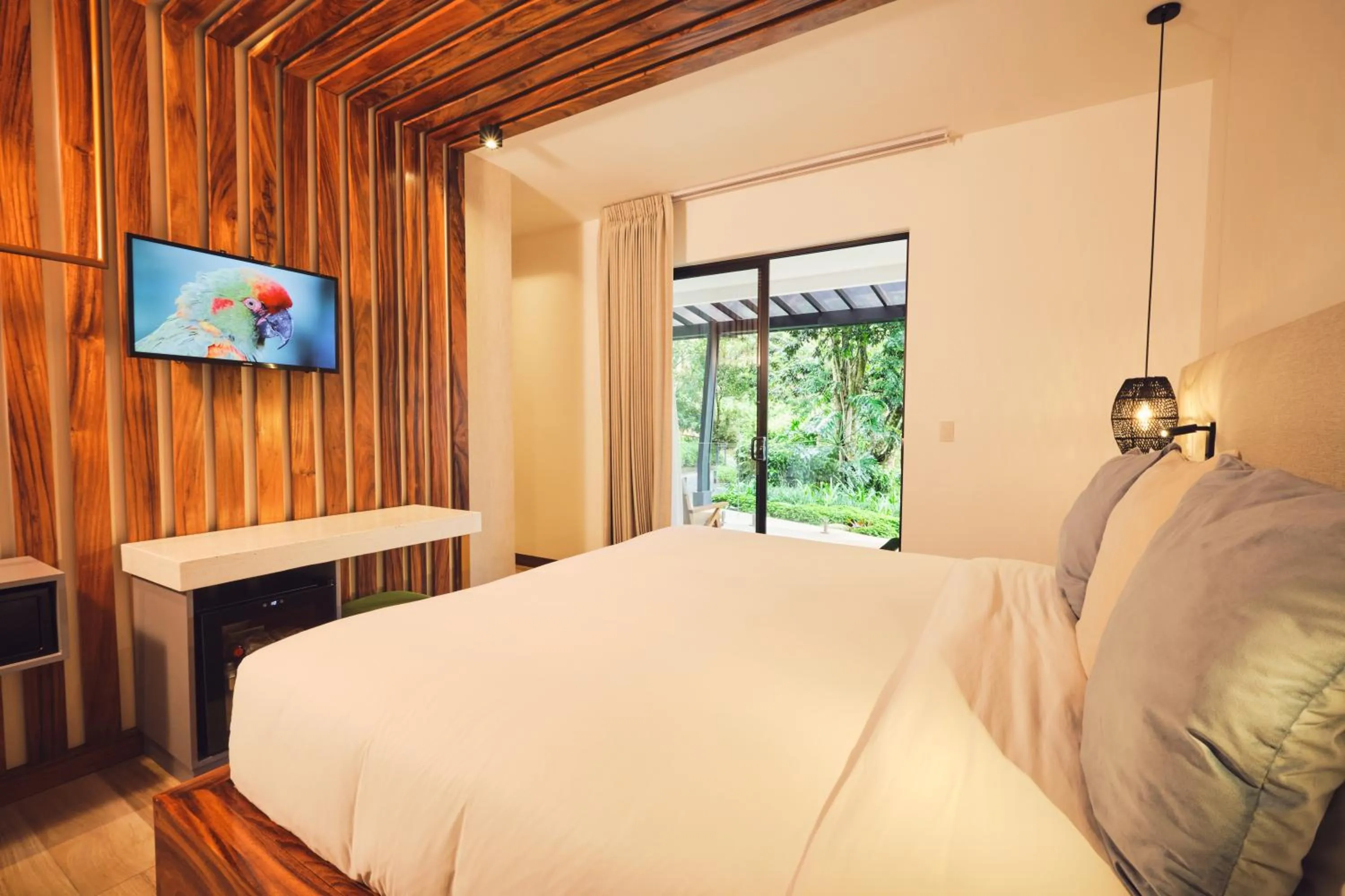 Bed in Ocotea Boutique Hotel