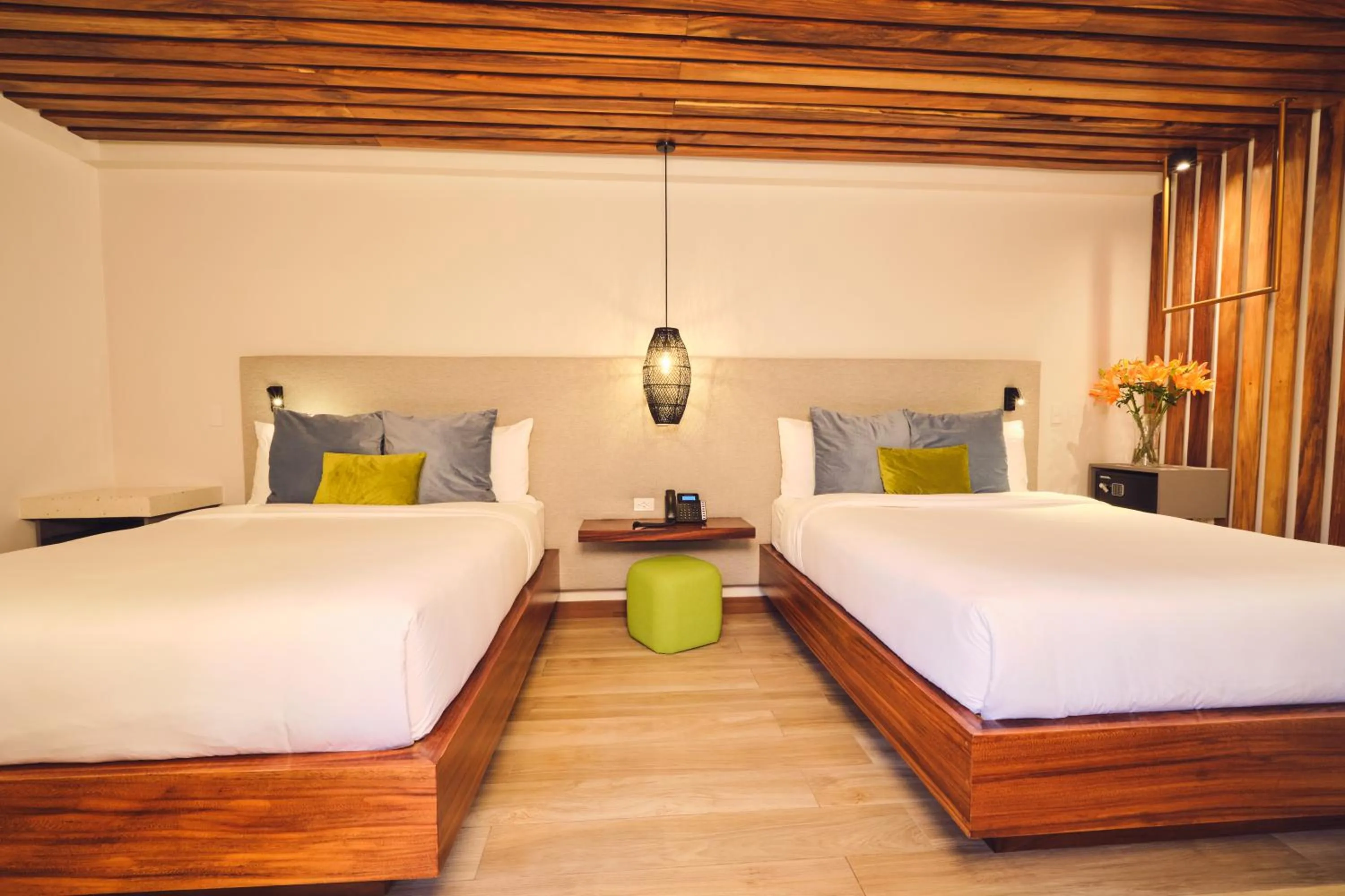 Bed in Ocotea Boutique Hotel