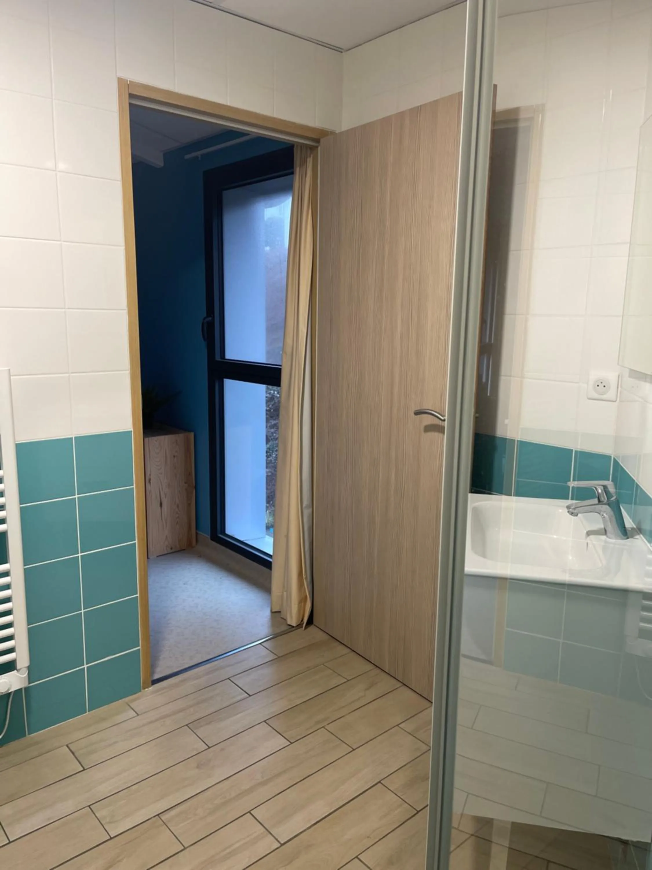 Bathroom in CLLCM - Club Leo Lagrange de Camaret-sur-Mer