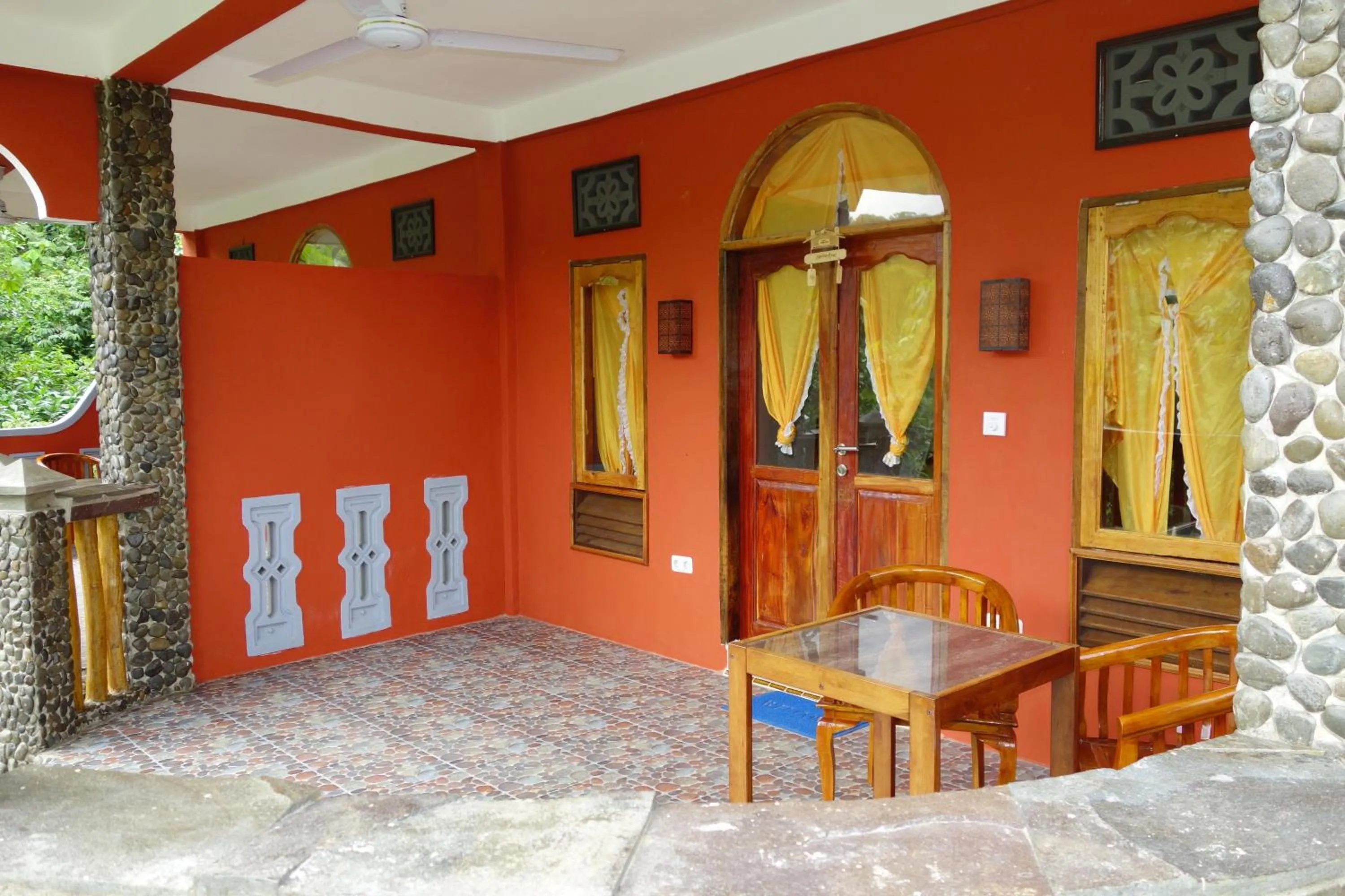 Balcony/Terrace in Hotel Orangutan