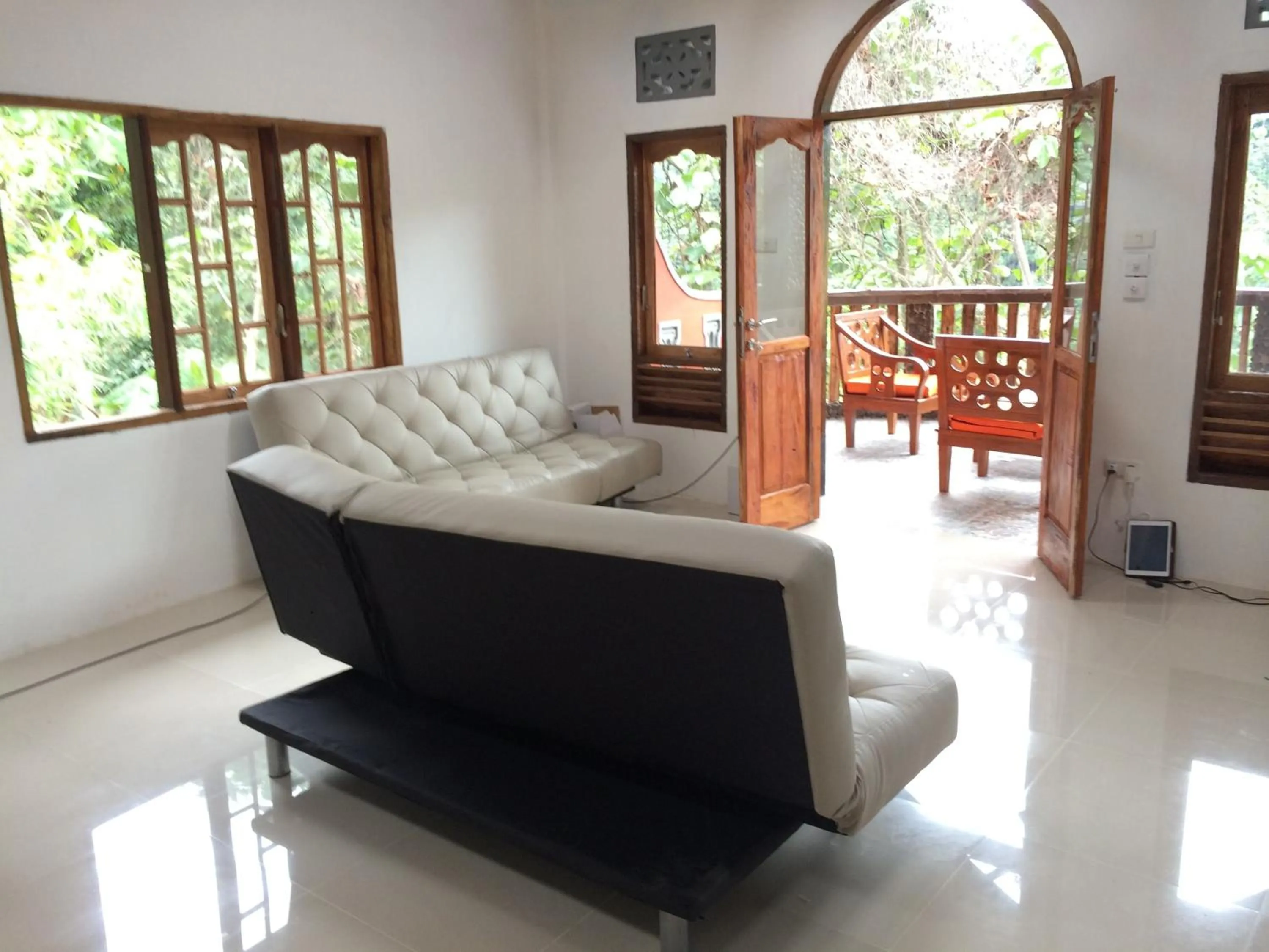 Living room in Hotel Orangutan