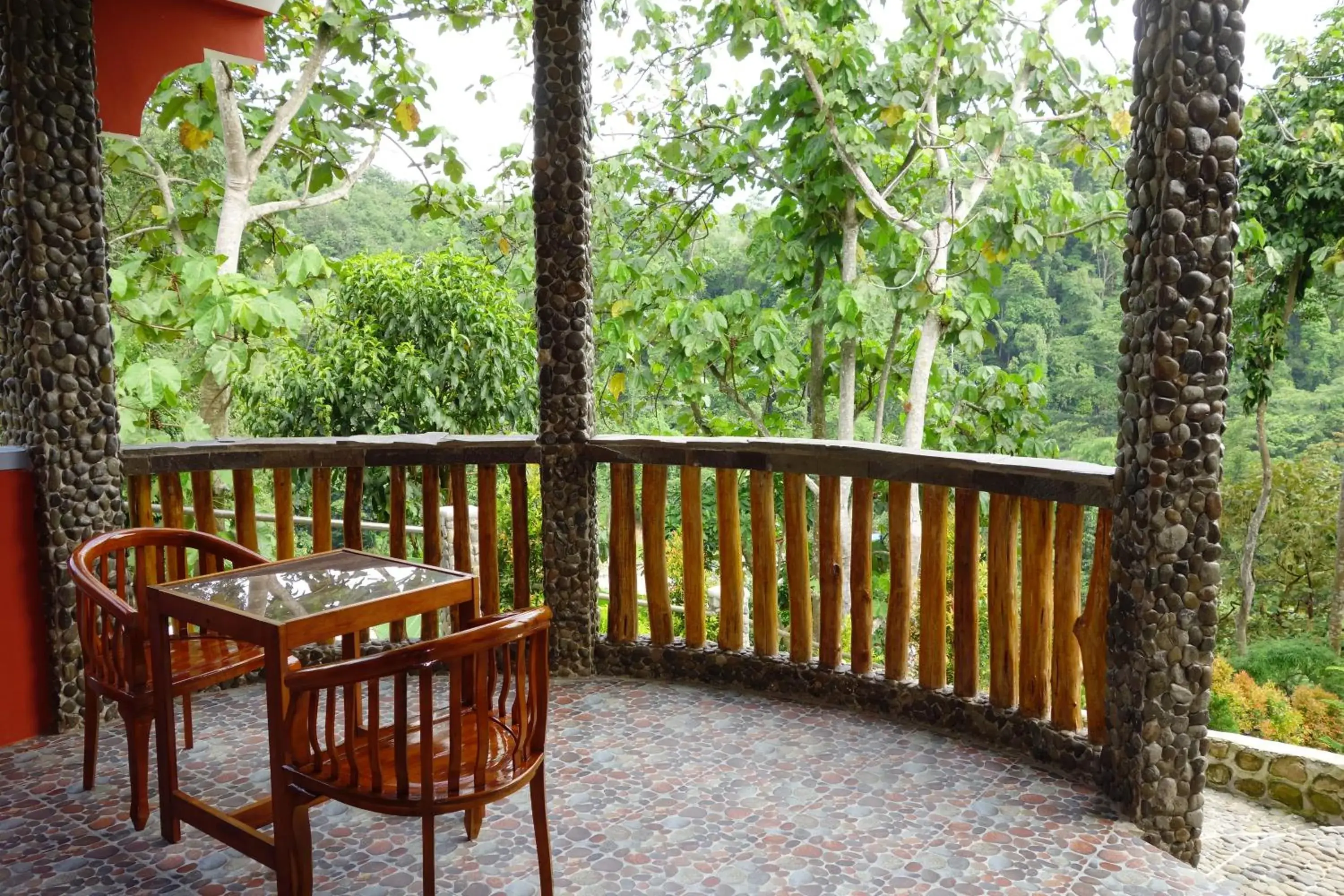 Deluxe Double Room with Balcony in Hotel Orangutan Deluxe Double Room with Balcony in Hotel Orangutan