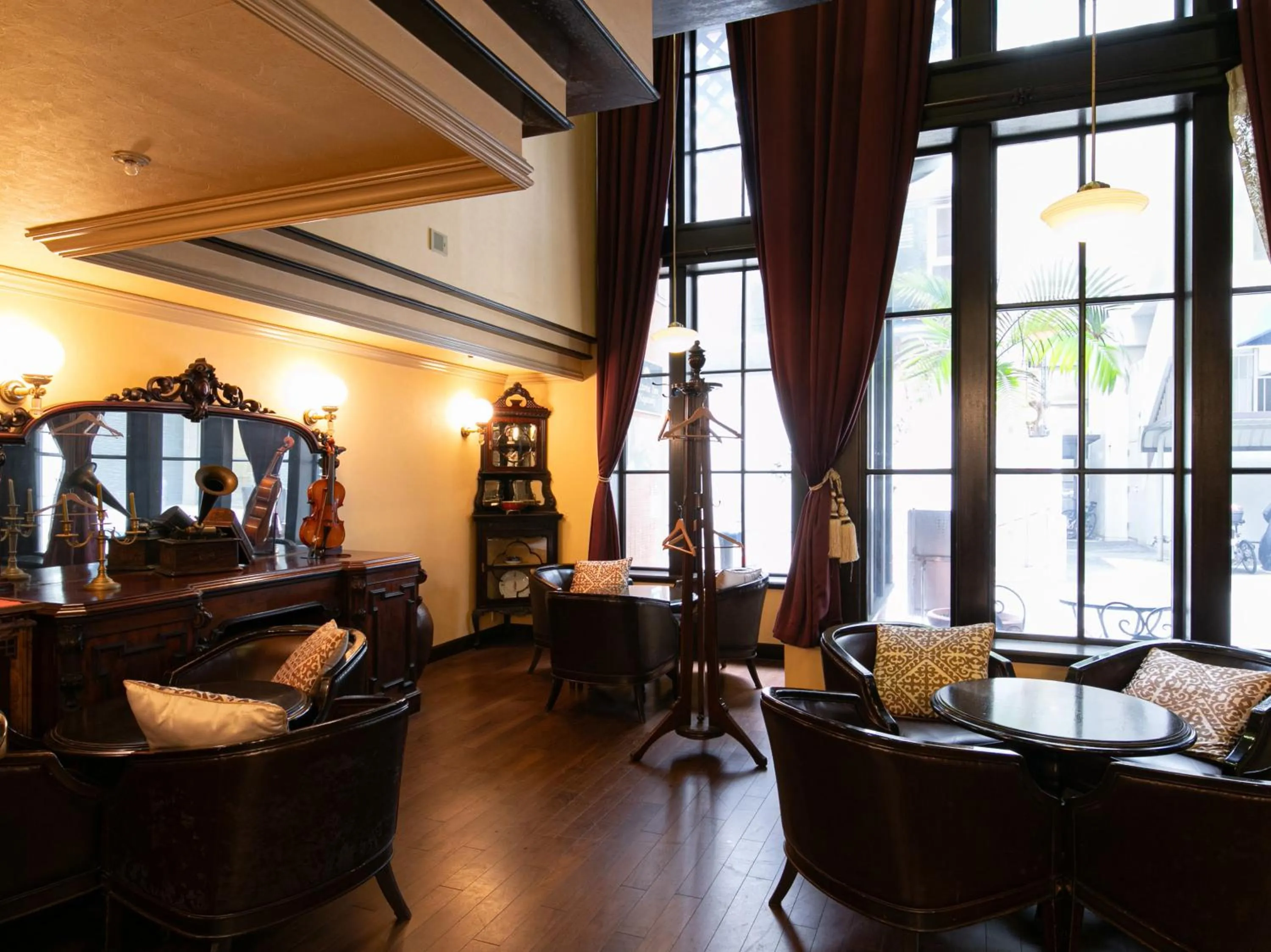 Seating area in Victoria Inn Nagasaki