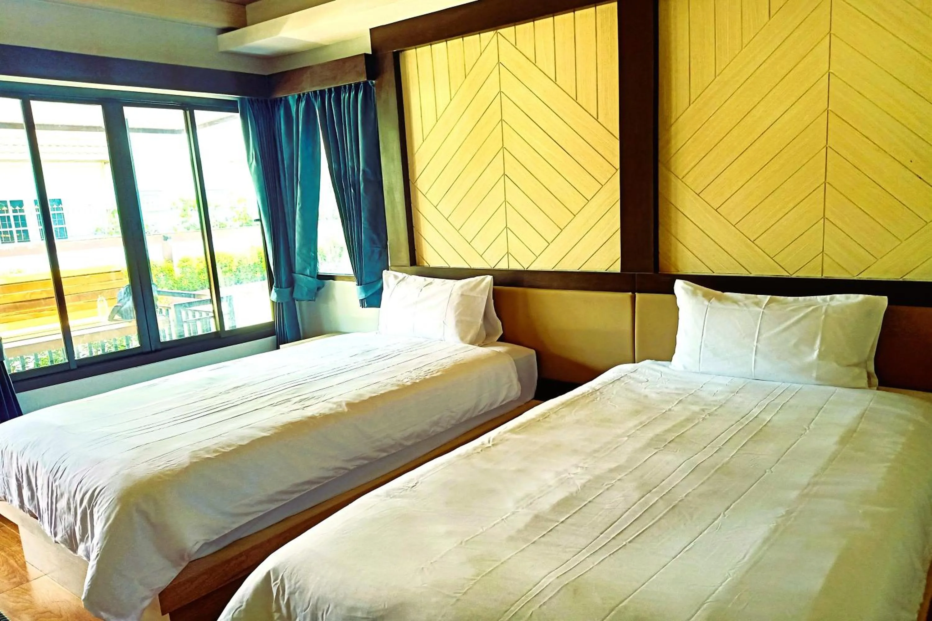 Bedroom, Bed in Resort Thalang