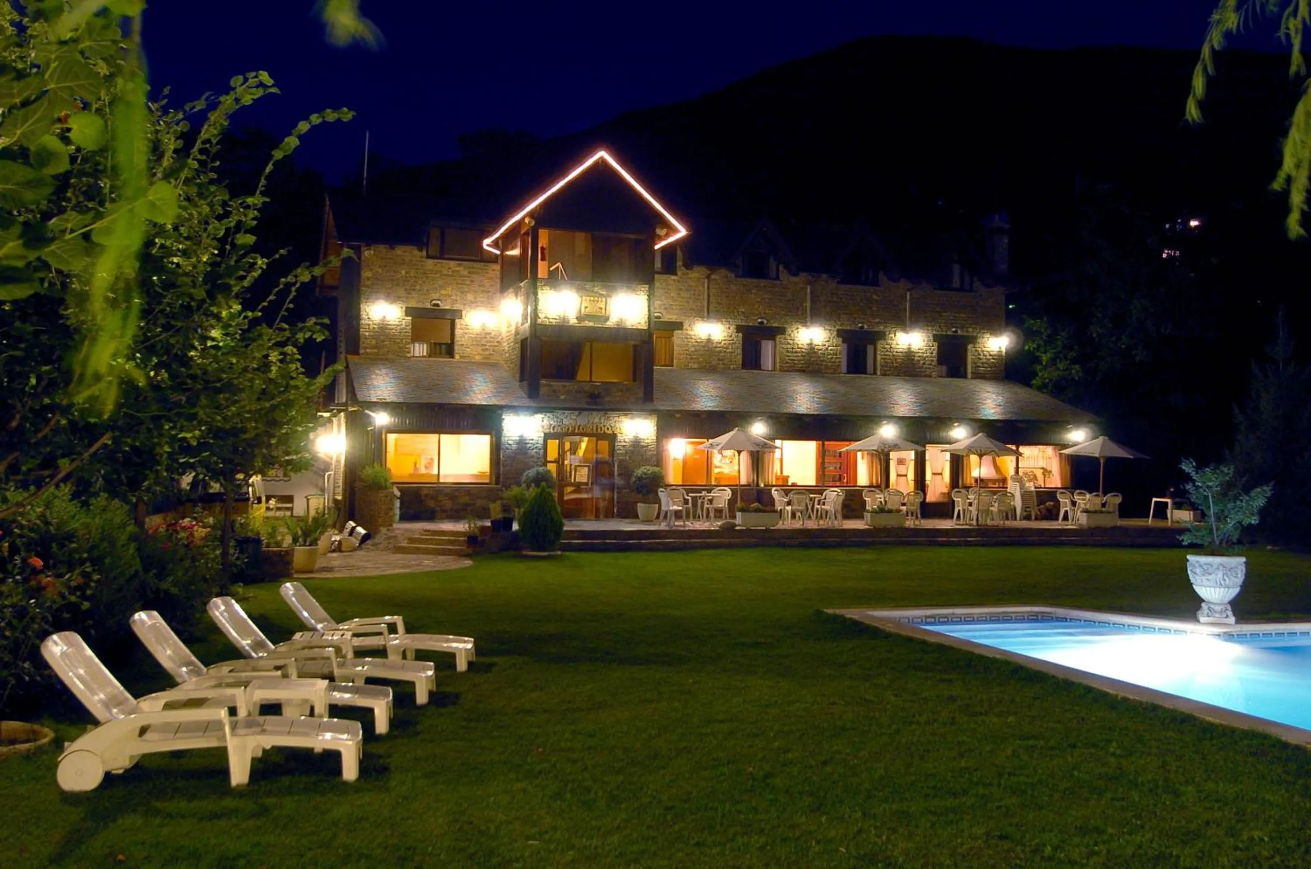 Property building in Hotel Florido