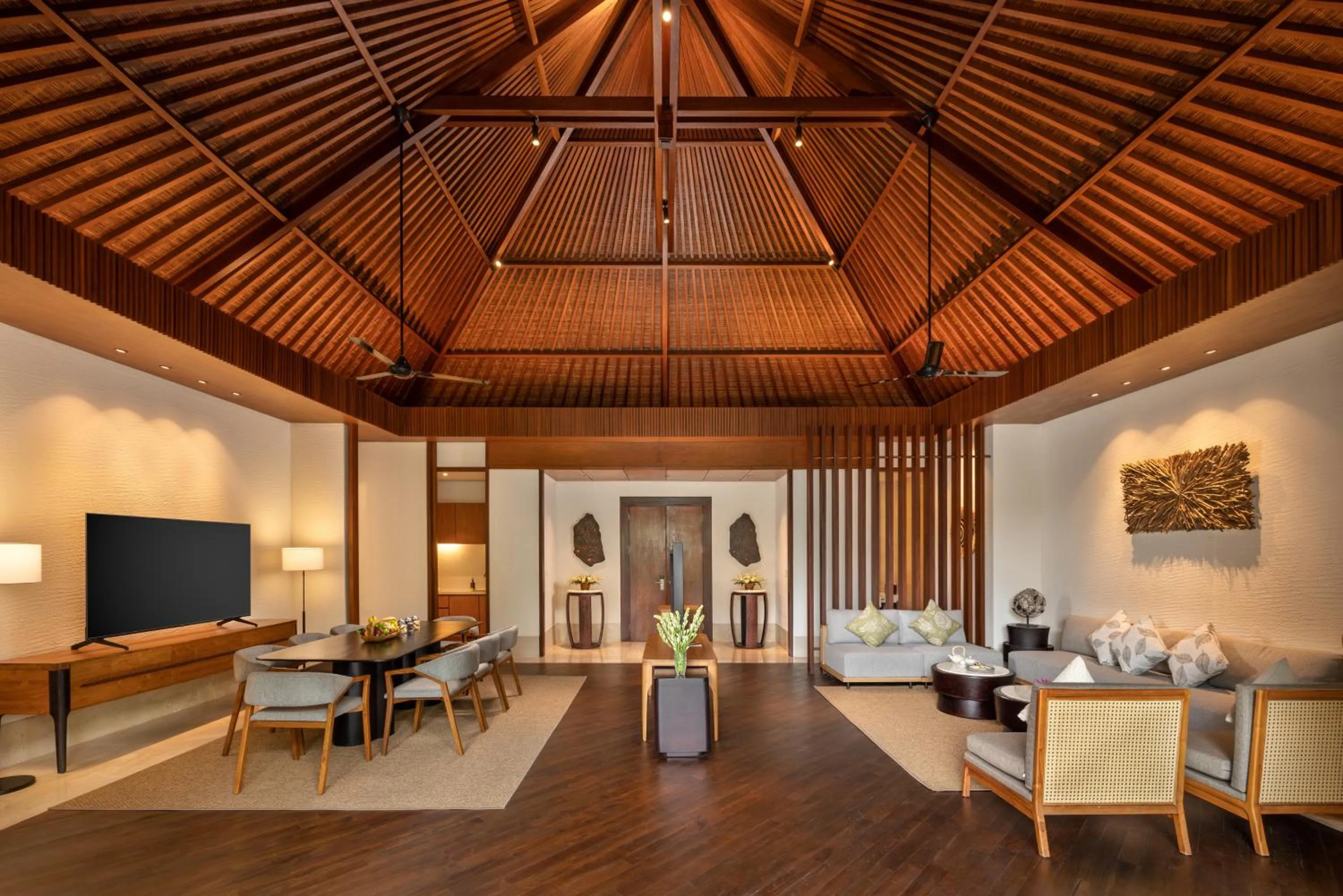 Living room in Impiana Private Villas Ubud