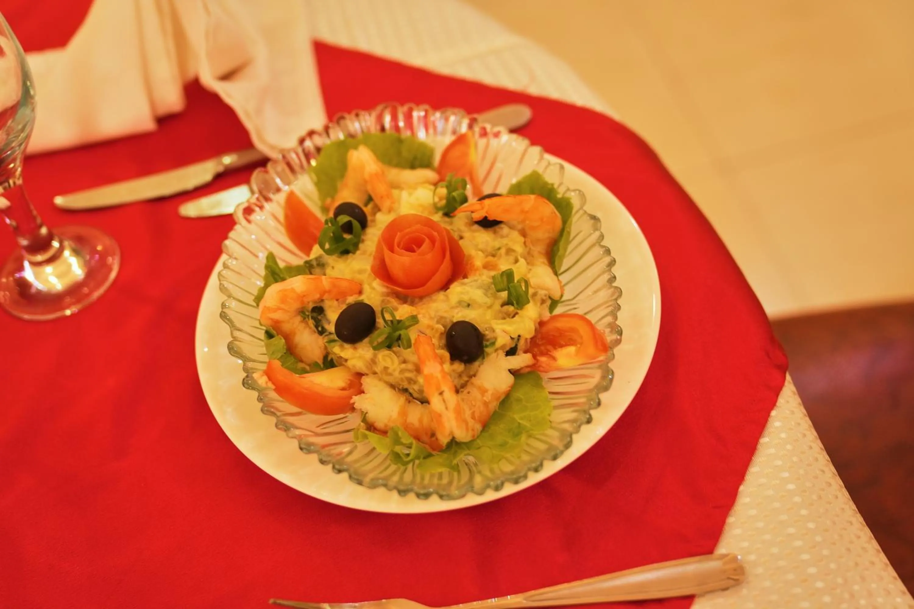 Restaurant/places to eat in Dunia Hôtel Bissau