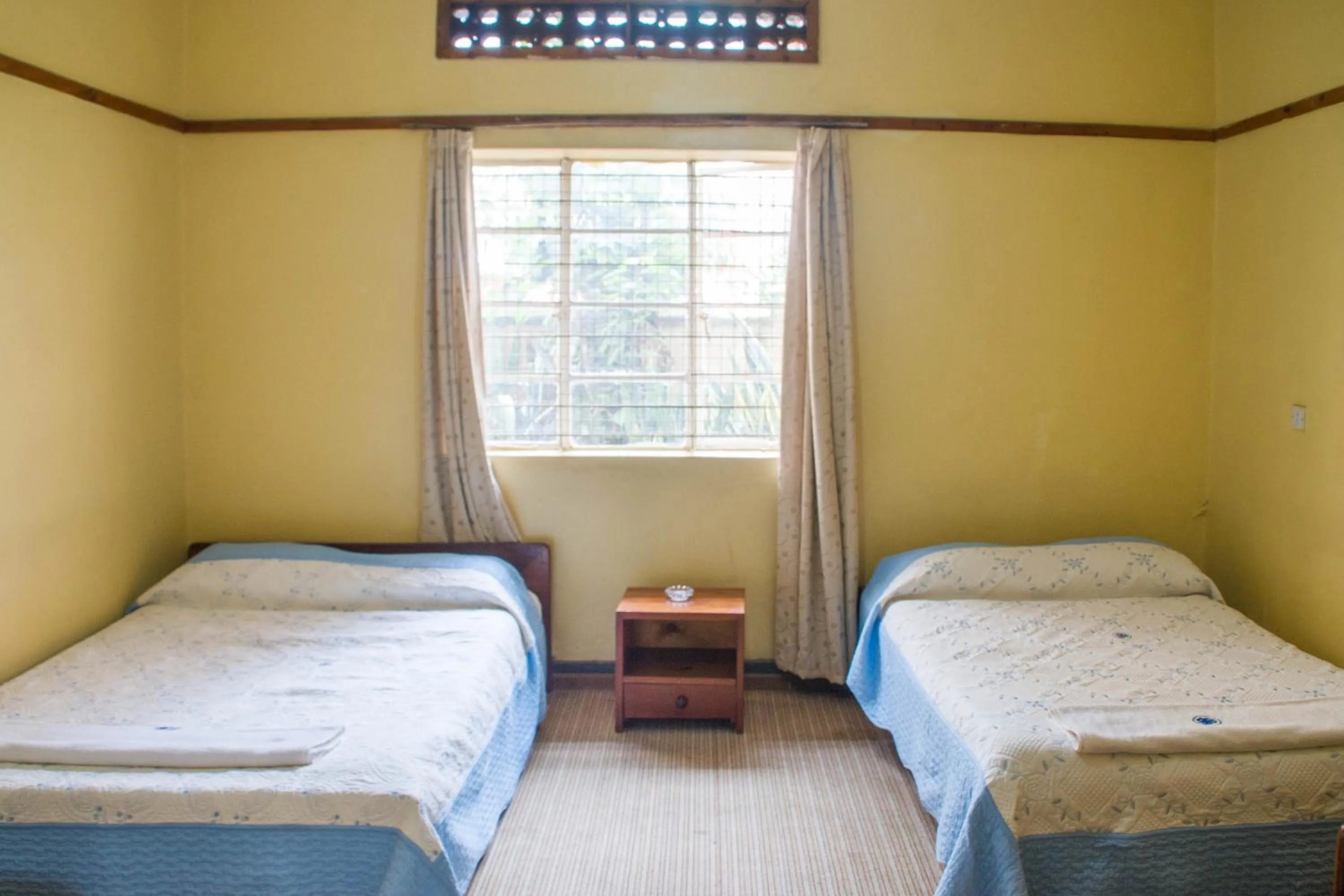 Bed in Pelikan Hotel