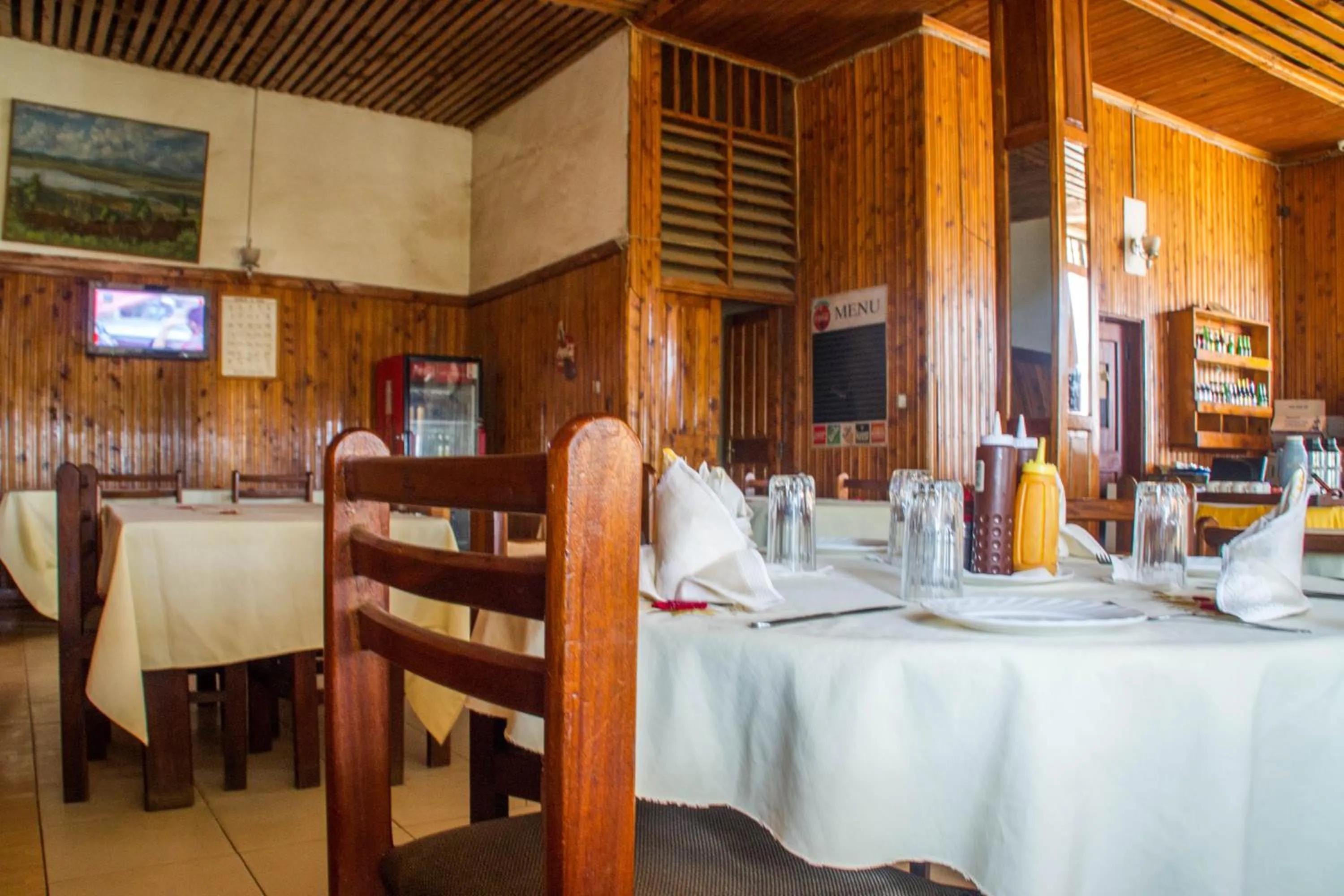 Restaurant/places to eat in Pelikan Hotel