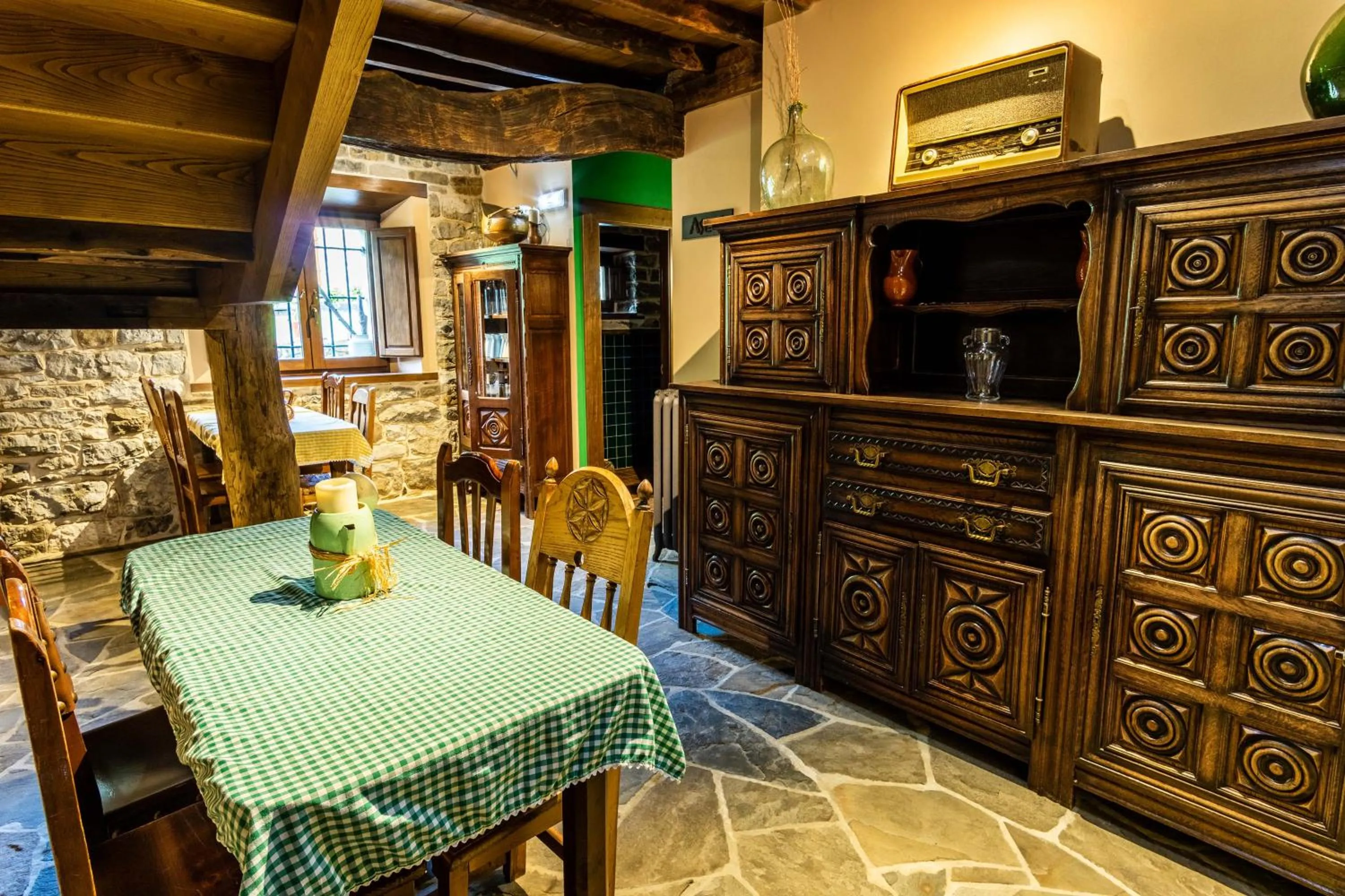 Communal lounge/ TV room in Casona de El Castañíu