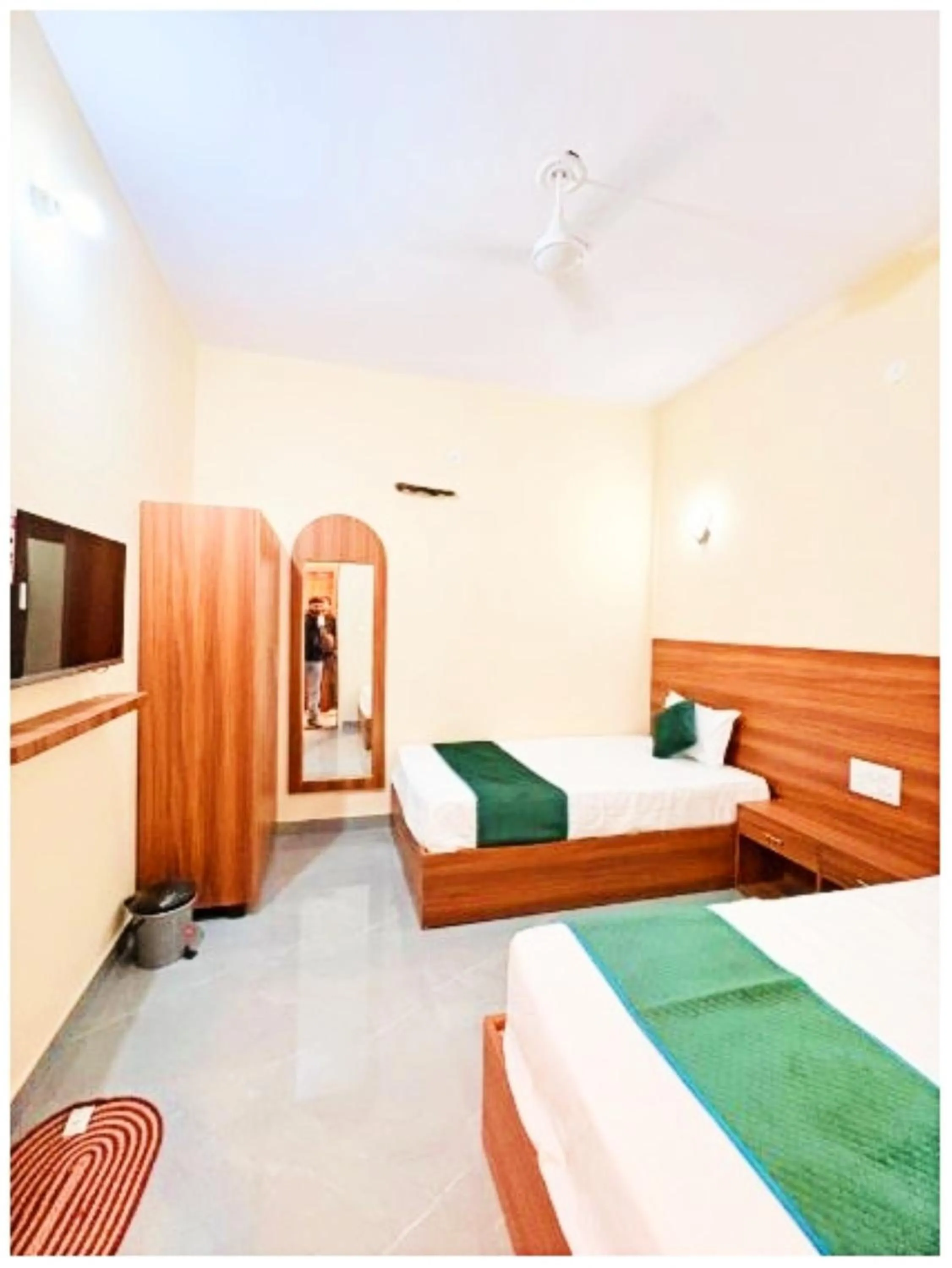 Bedroom, Bed in Hotel Jay ambey palace In Jaipur